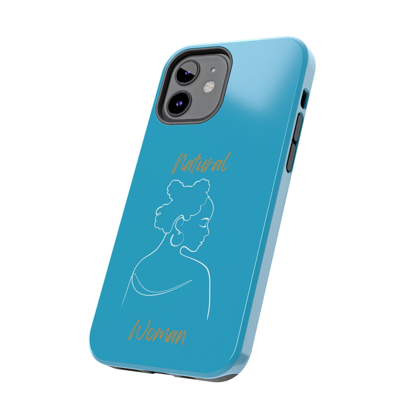 Natural Woman Twists (WL) Tough Phone Case TURQUOISE