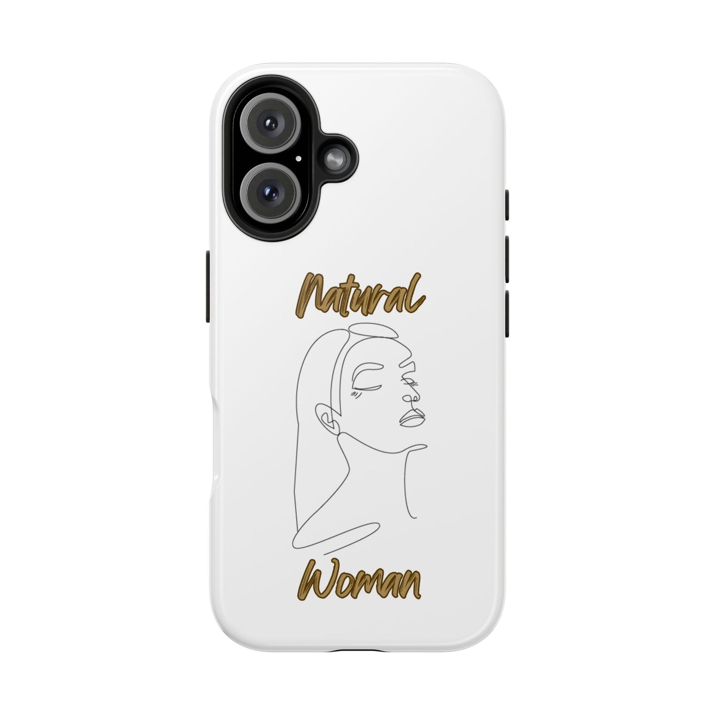Natural Woman Calm (BL) Tough Phone Cases WHITE