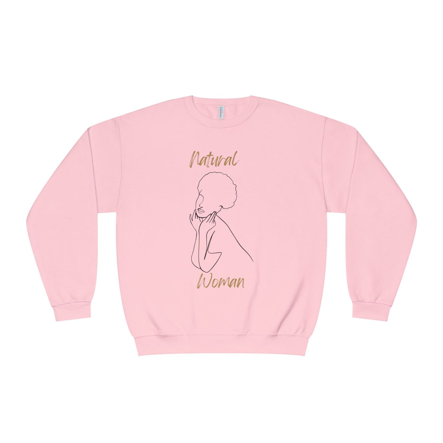 Natural Woman Cute Afro (BL) Crewneck Sweatshirt