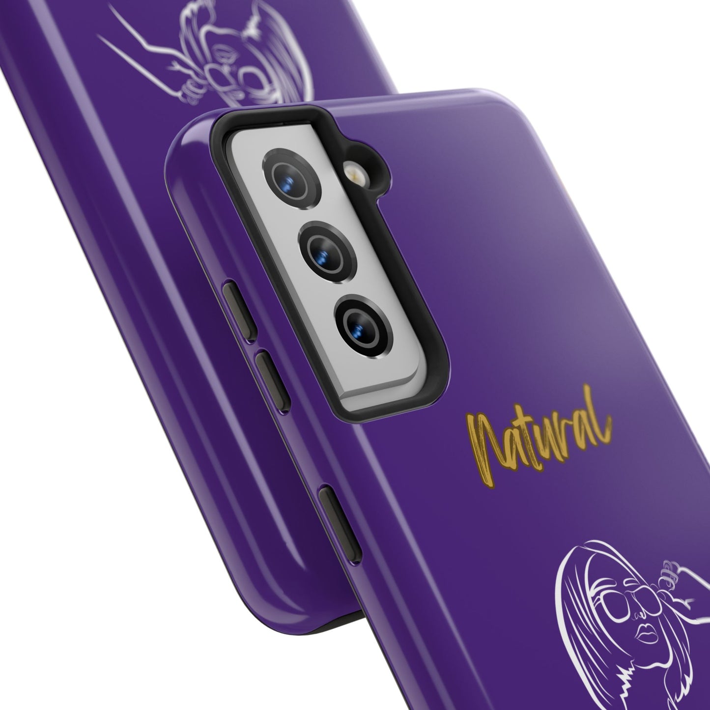 Natural Woman Bright Future (WL)Tough Phone Cases PURPLE