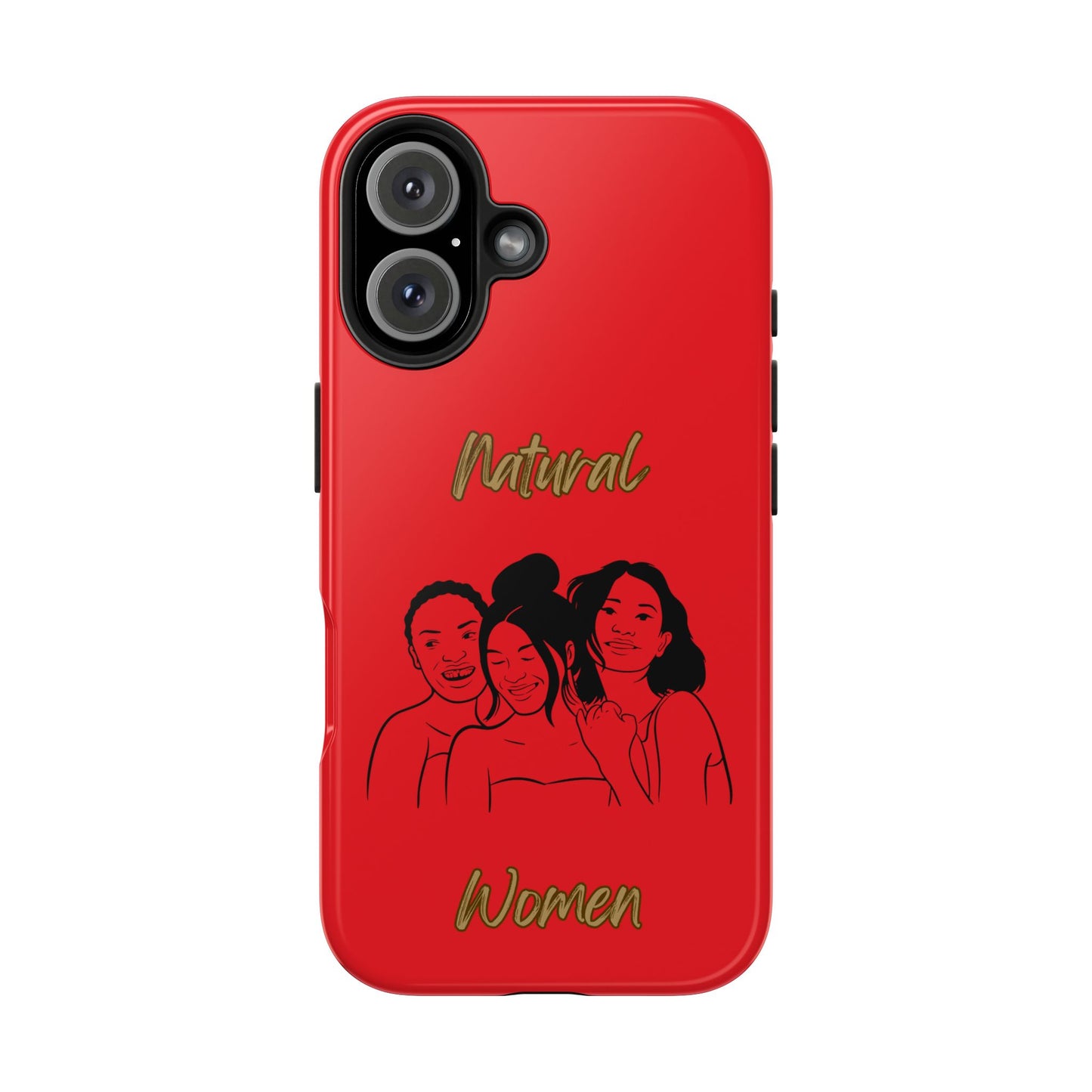 Natural Women Laughing Friends (BL)Tough Phone Cases RED