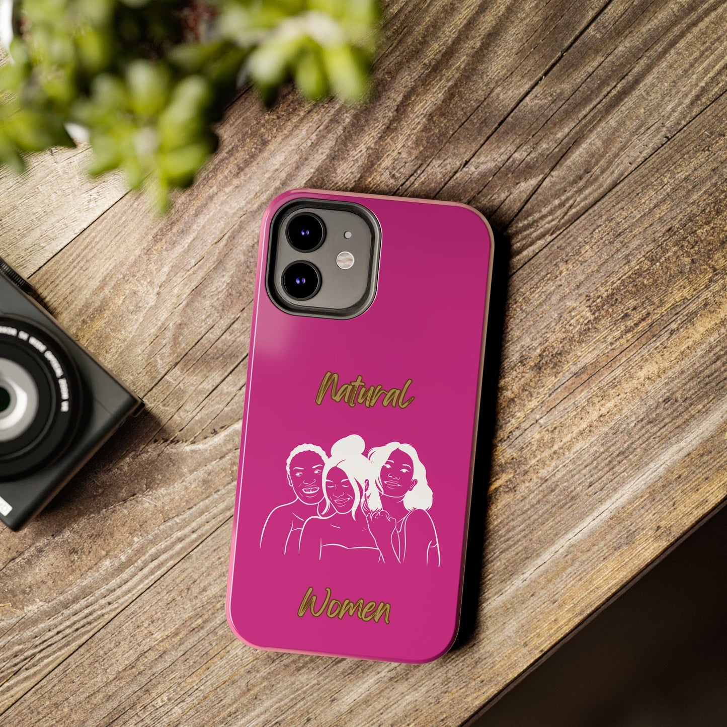 Natural Women Laughing Friends (WL)Tough Phone Cases PINK