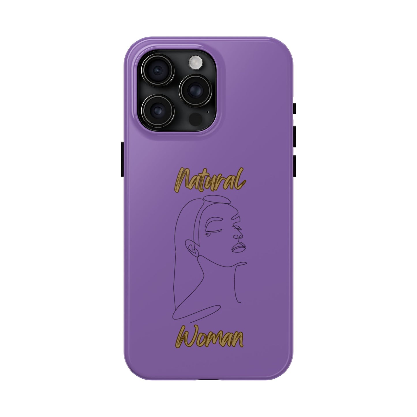 Natural Woman Calm (BL) Tough Phone Cases LIGHT PURPLE