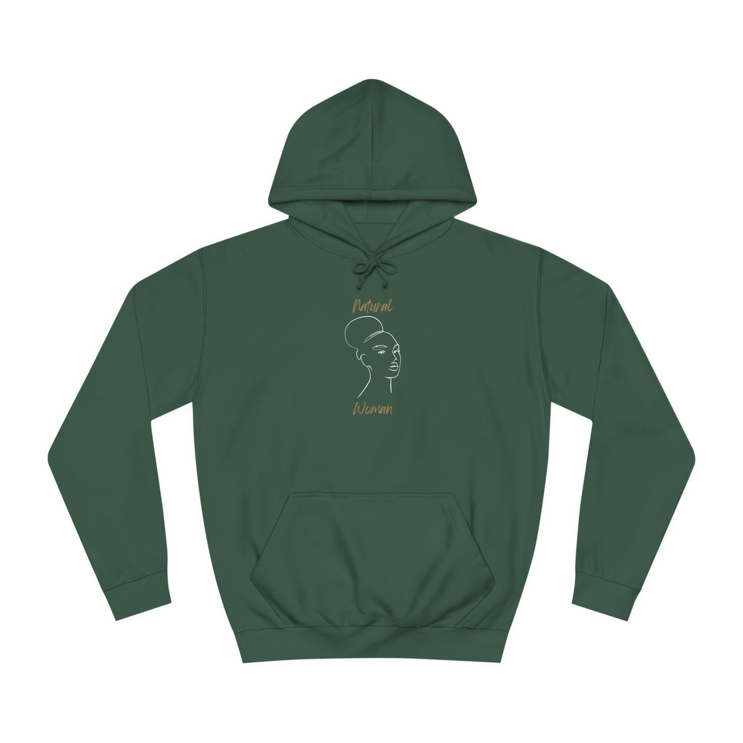 Natural Woman Hair Up (WL) Hoodie