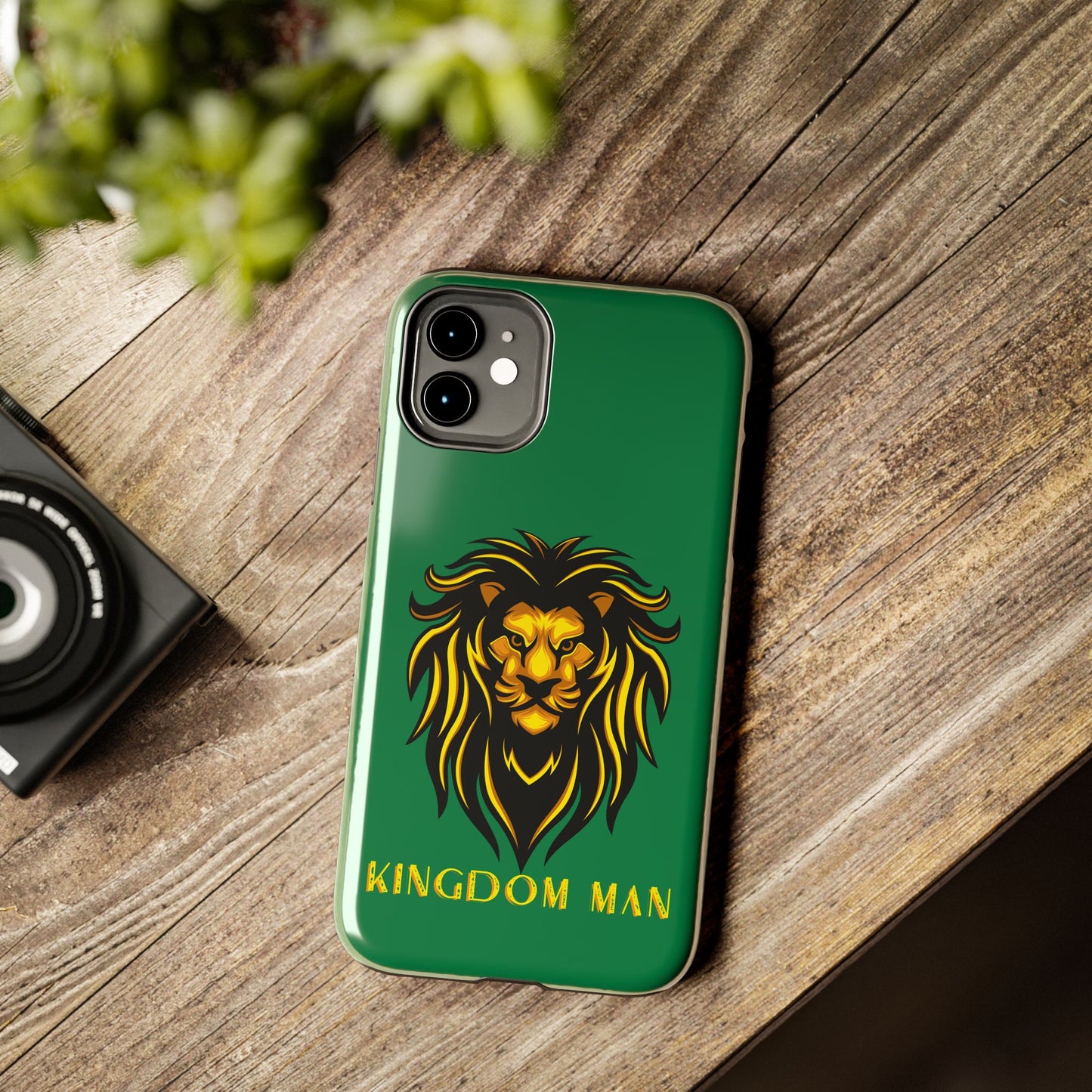 Kingdom Man (Gold Label) Tough Phone Case DARK GREEN