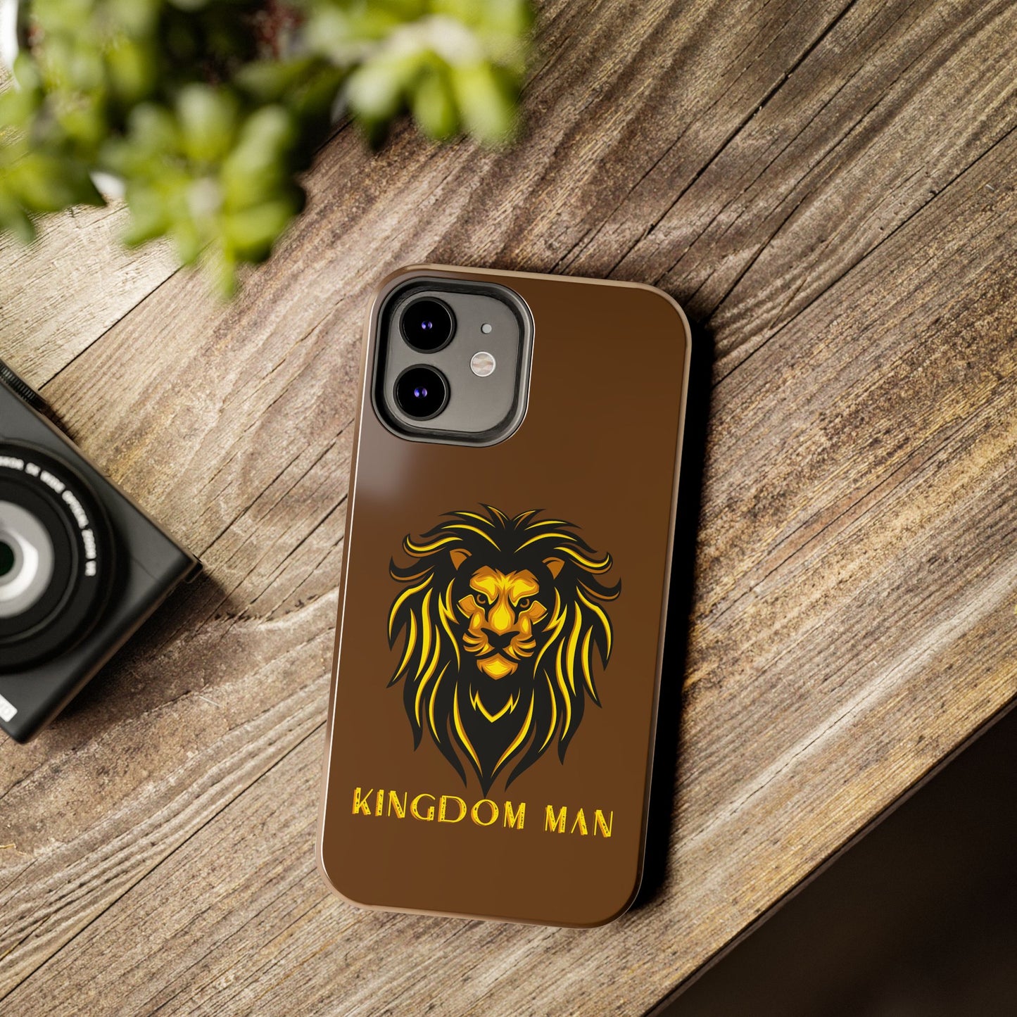 KIngdom Man (Gold Label) Tough Phone Cases BROWN