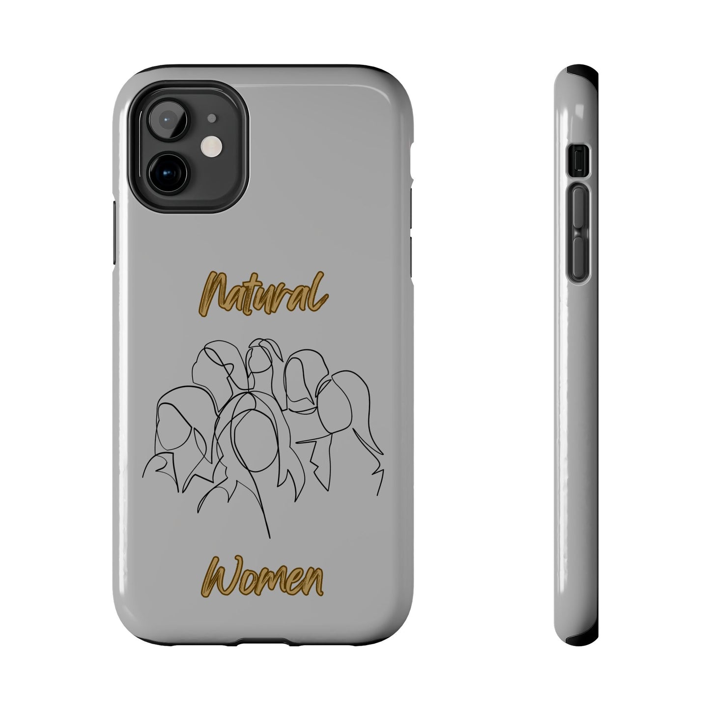 Natural Women Professionals (BL)Tough Phone Cases LIGHT GREY