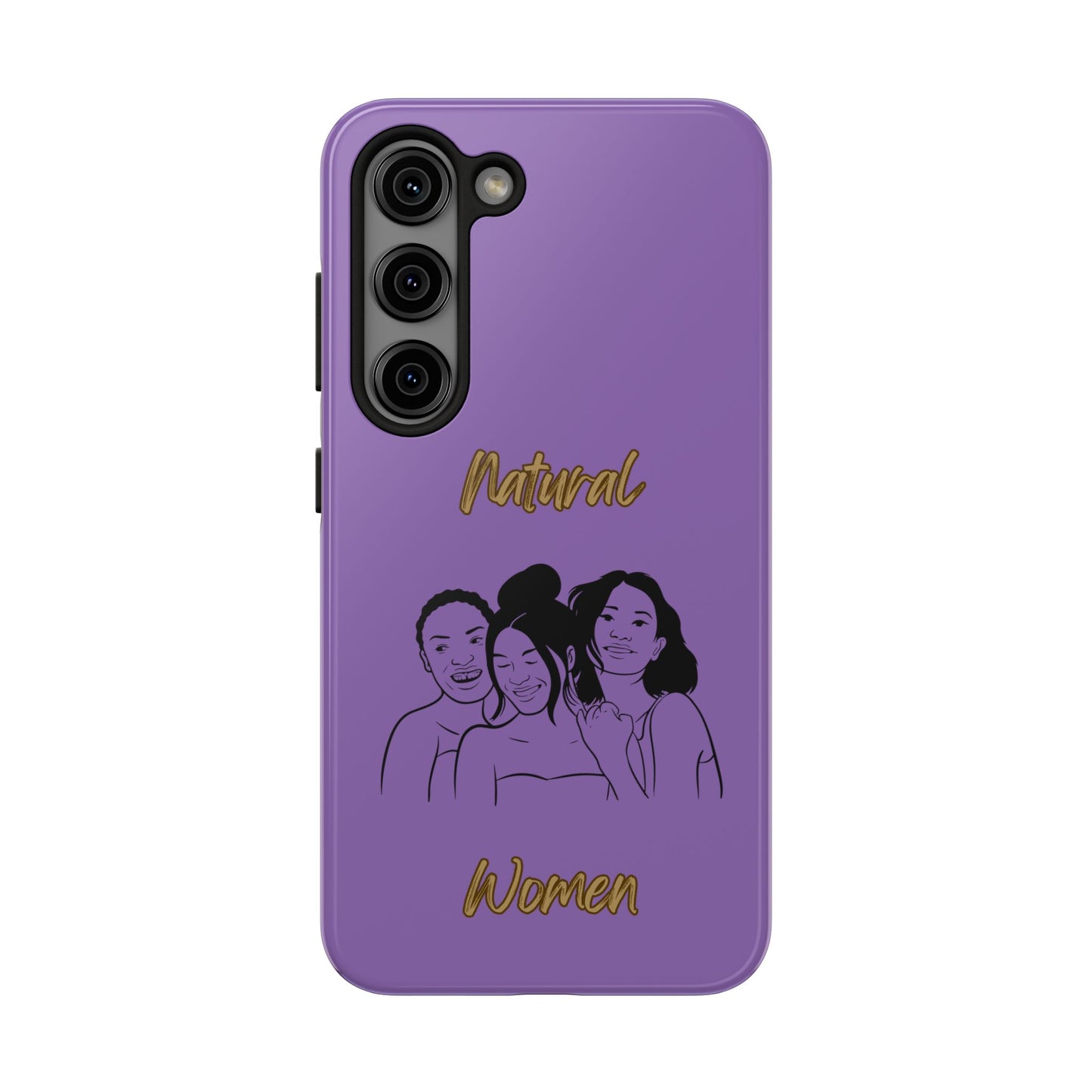 Natural Women Laughing Friends (BL)Tough Phone Cases LIGHT PURPLE