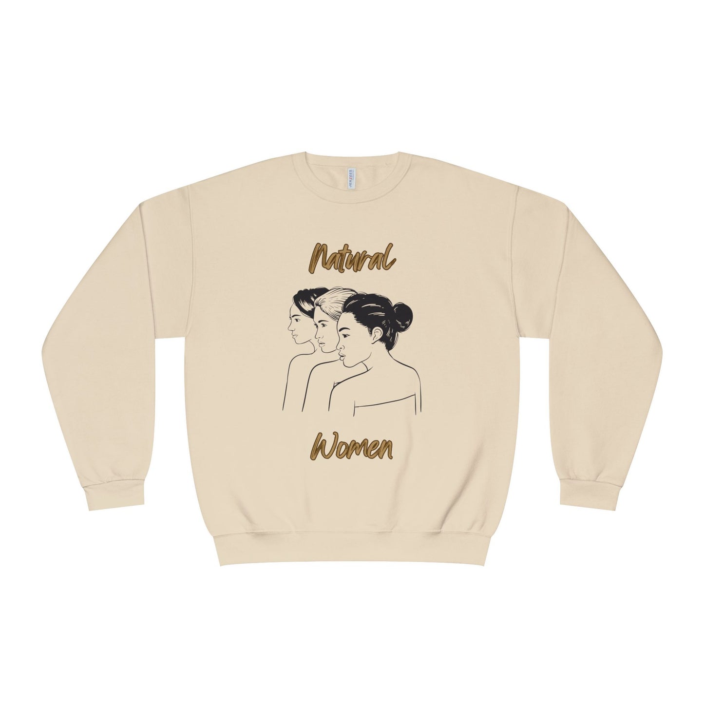 Natural Women United Friends (BL) Crewneck Sweatshirt