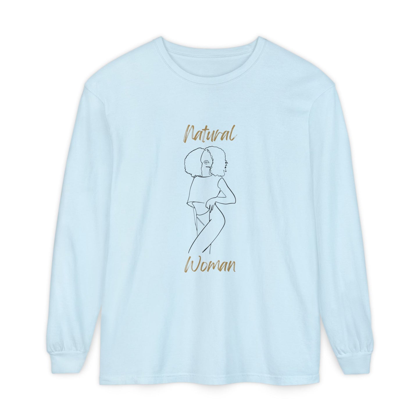 Natural Woman Pose (BL) Long Sleeve T-Shirt