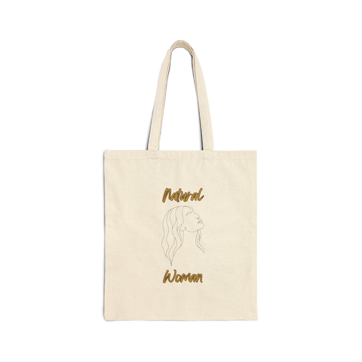 Natural Woman Breeze On Face (BL) Canvas Tote Bag