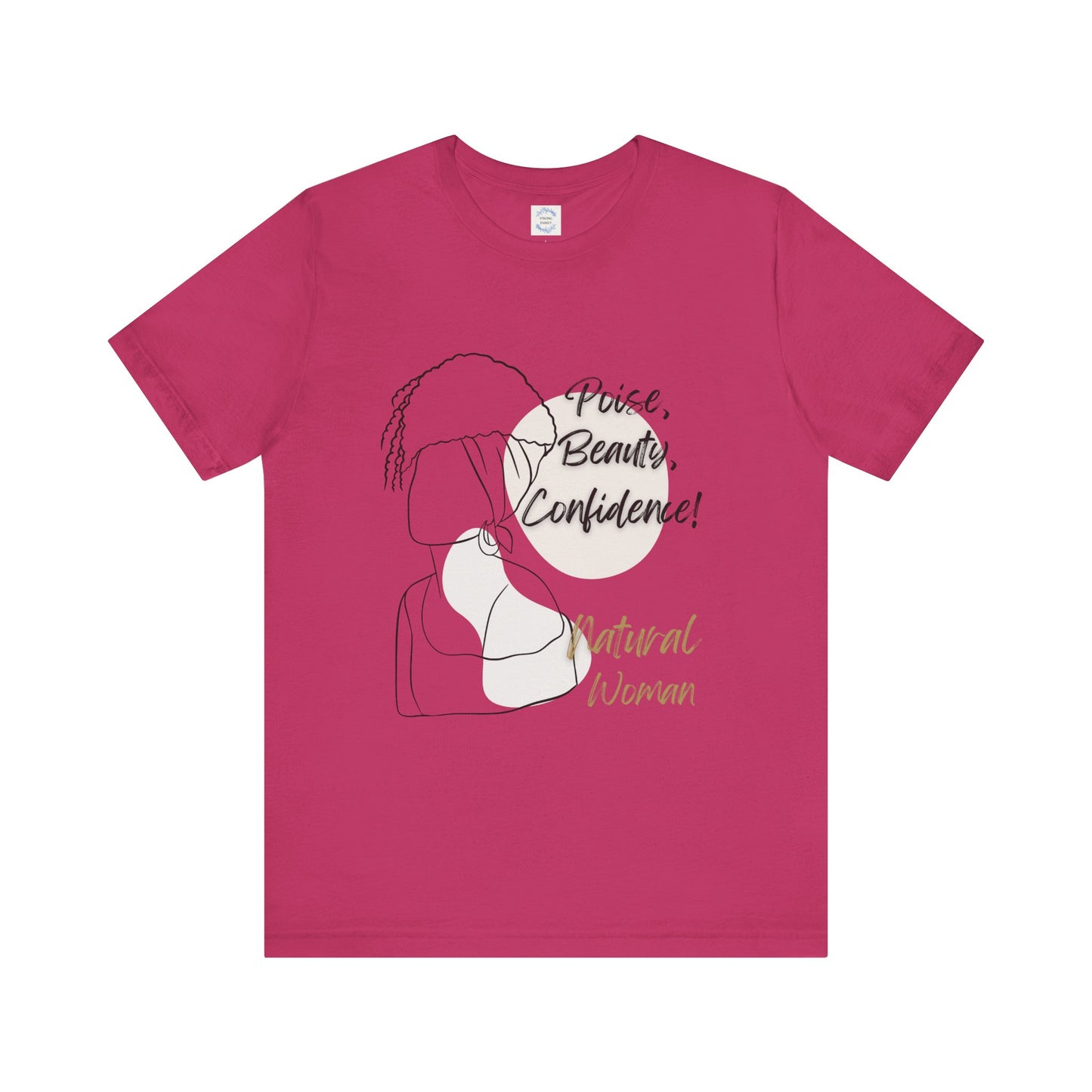 Natural Woman Puff (BL) Short Sleeve T-Shirt