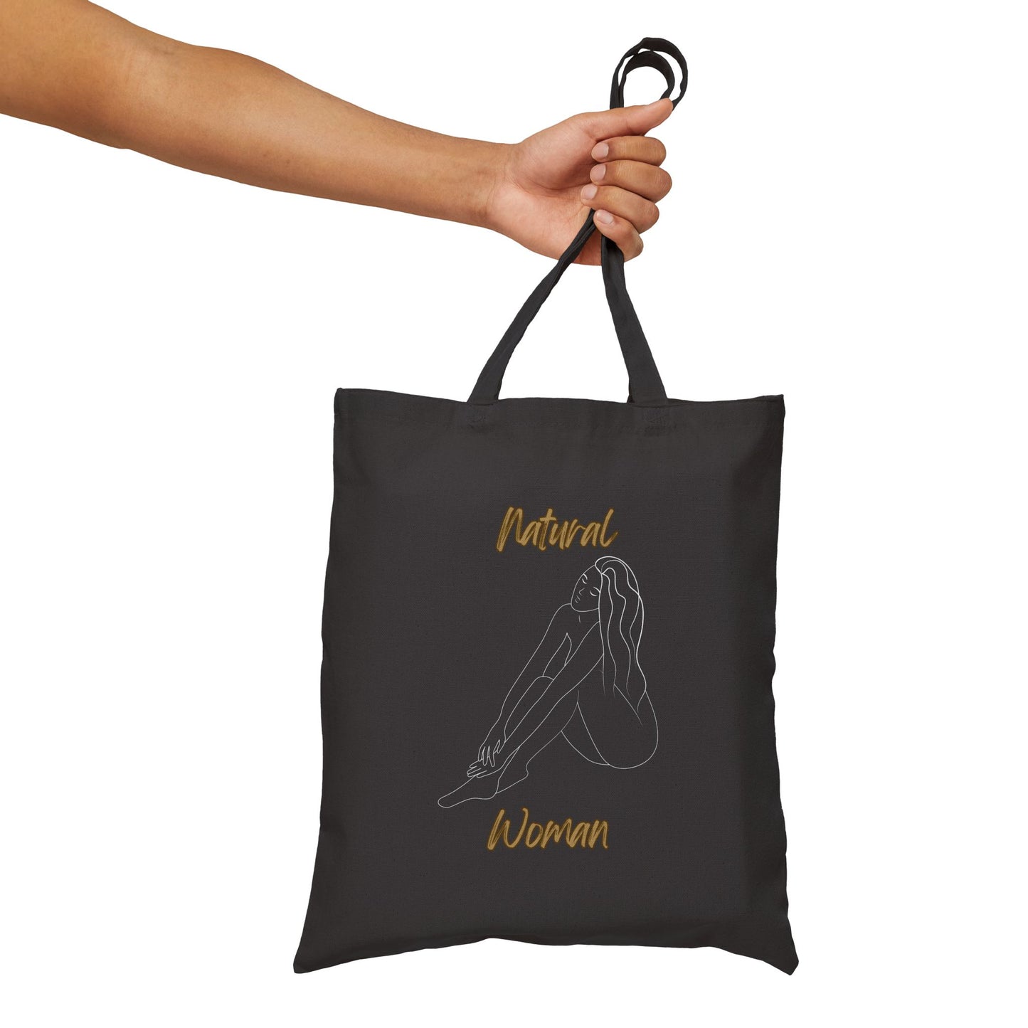 Natural Woman Beauty (WL) Canvas Tote Bag
