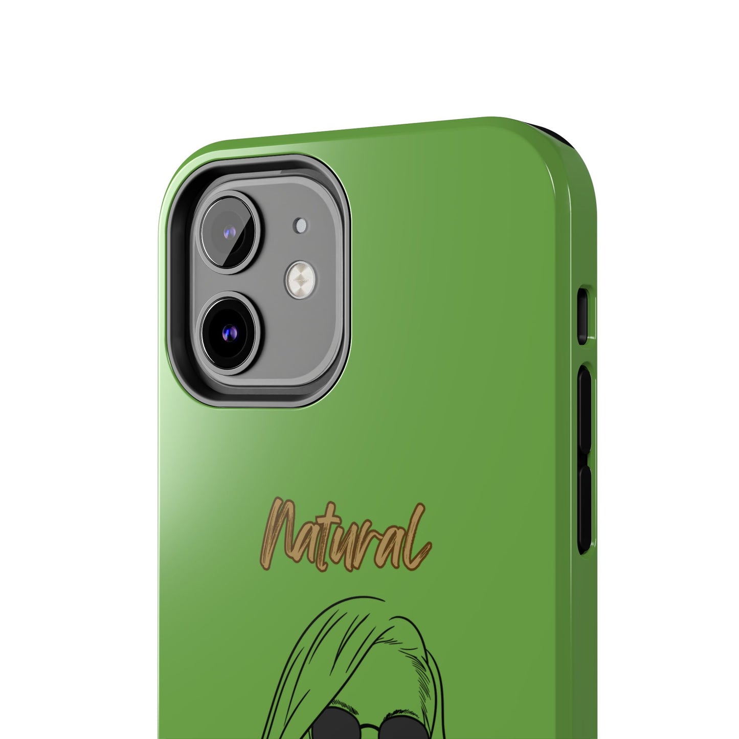 Natural Woman Shades (BL)Tough Phone Cases GREEN