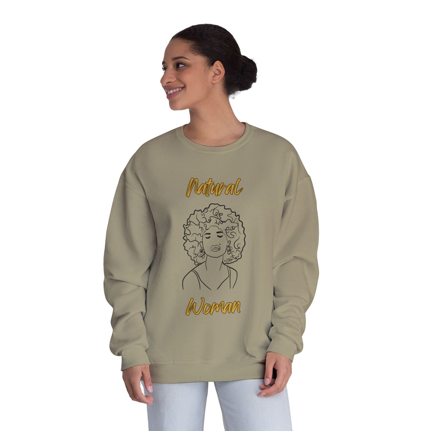 Natural Woman All About Me (BL) Crewneck Sweatshirt