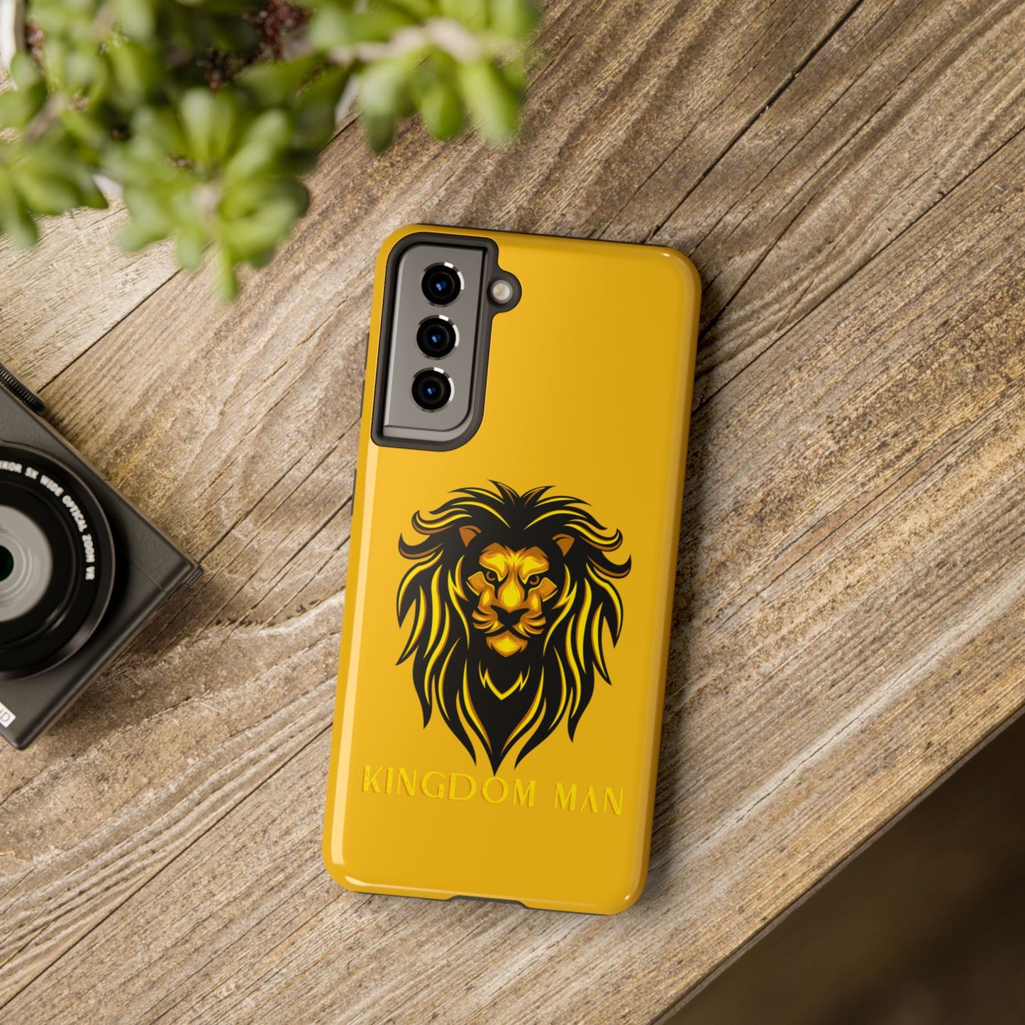 Kingdom Man (Gold Label) Tough Phone Case YELLOW