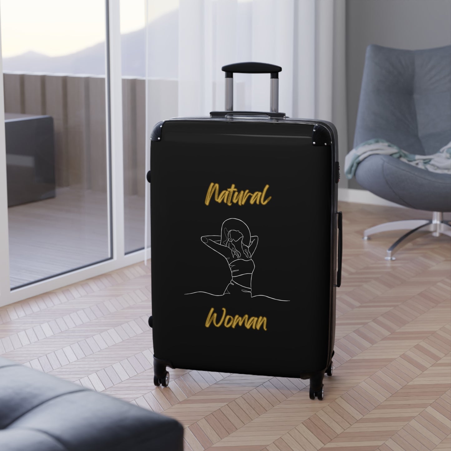 Natural Woman Sun Fun (WL) Suitcase BLACK
