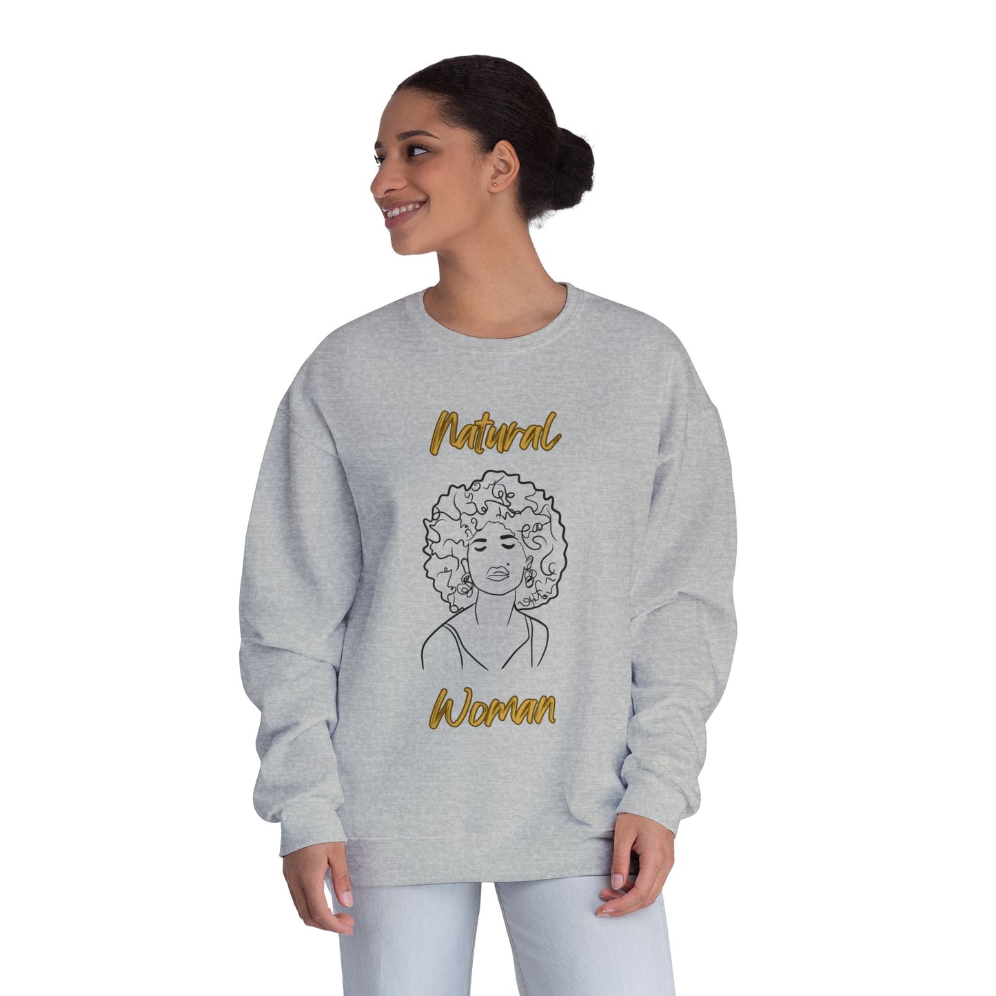Natural Woman All About Me (BL) Crewneck Sweatshirt