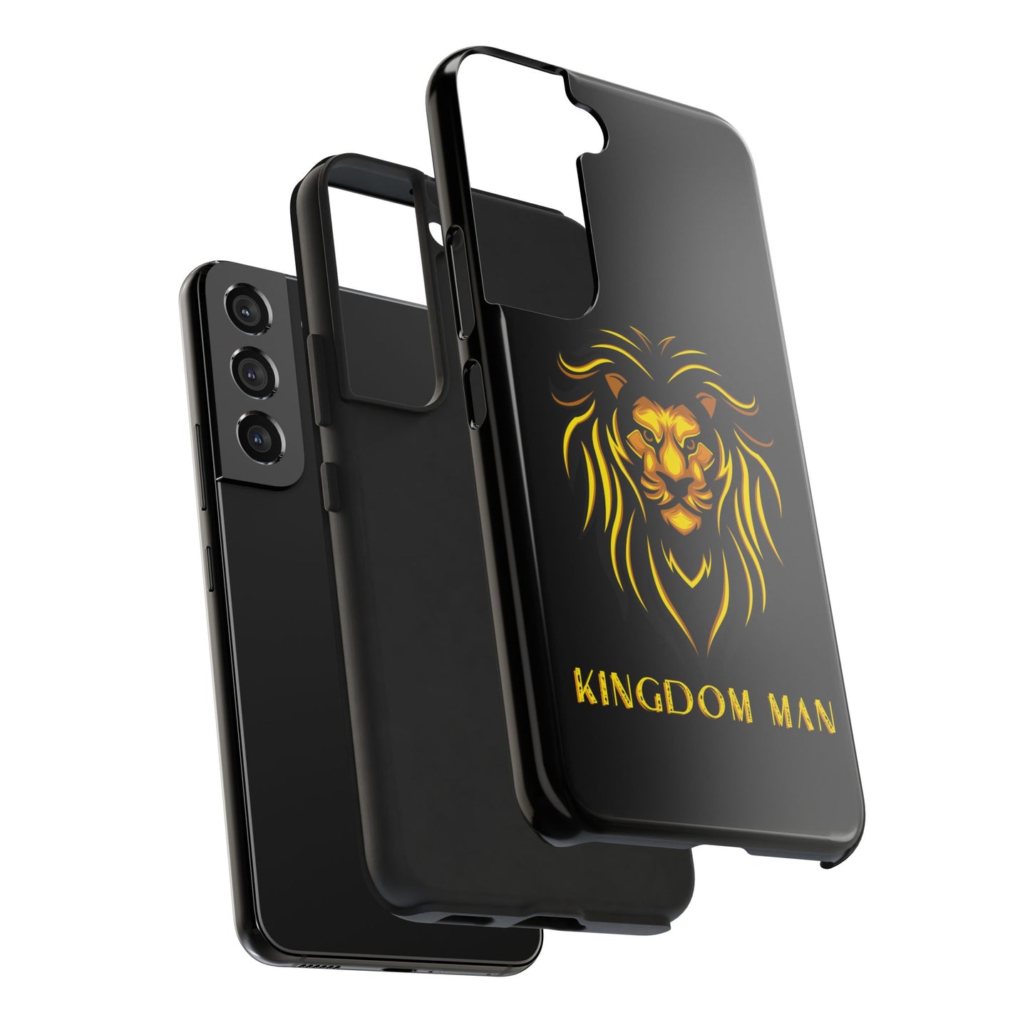 KIngdom Man (Gold Label) Tough Phone Cases BLACK