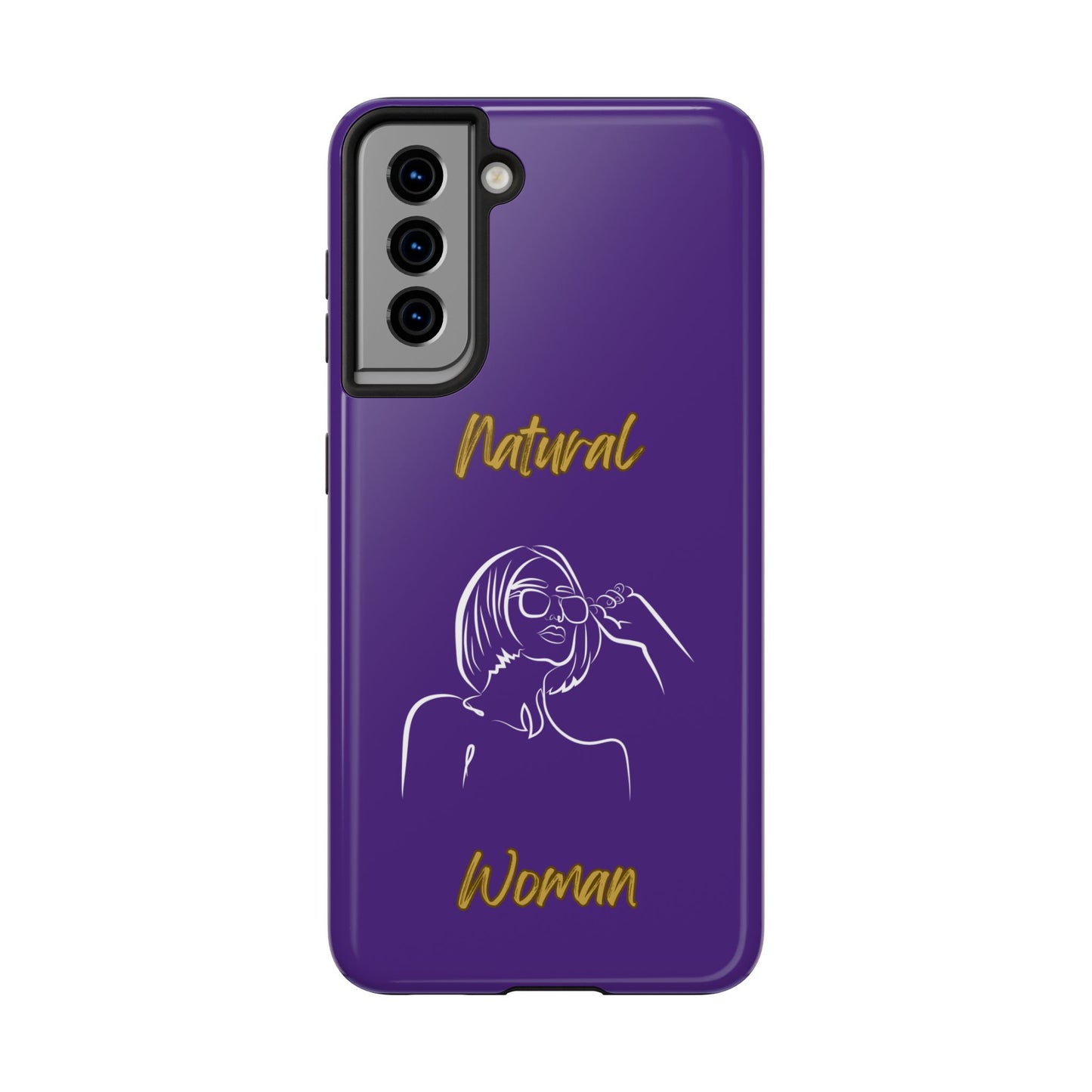 Natural Woman Bright Future (WL)Tough Phone Cases PURPLE