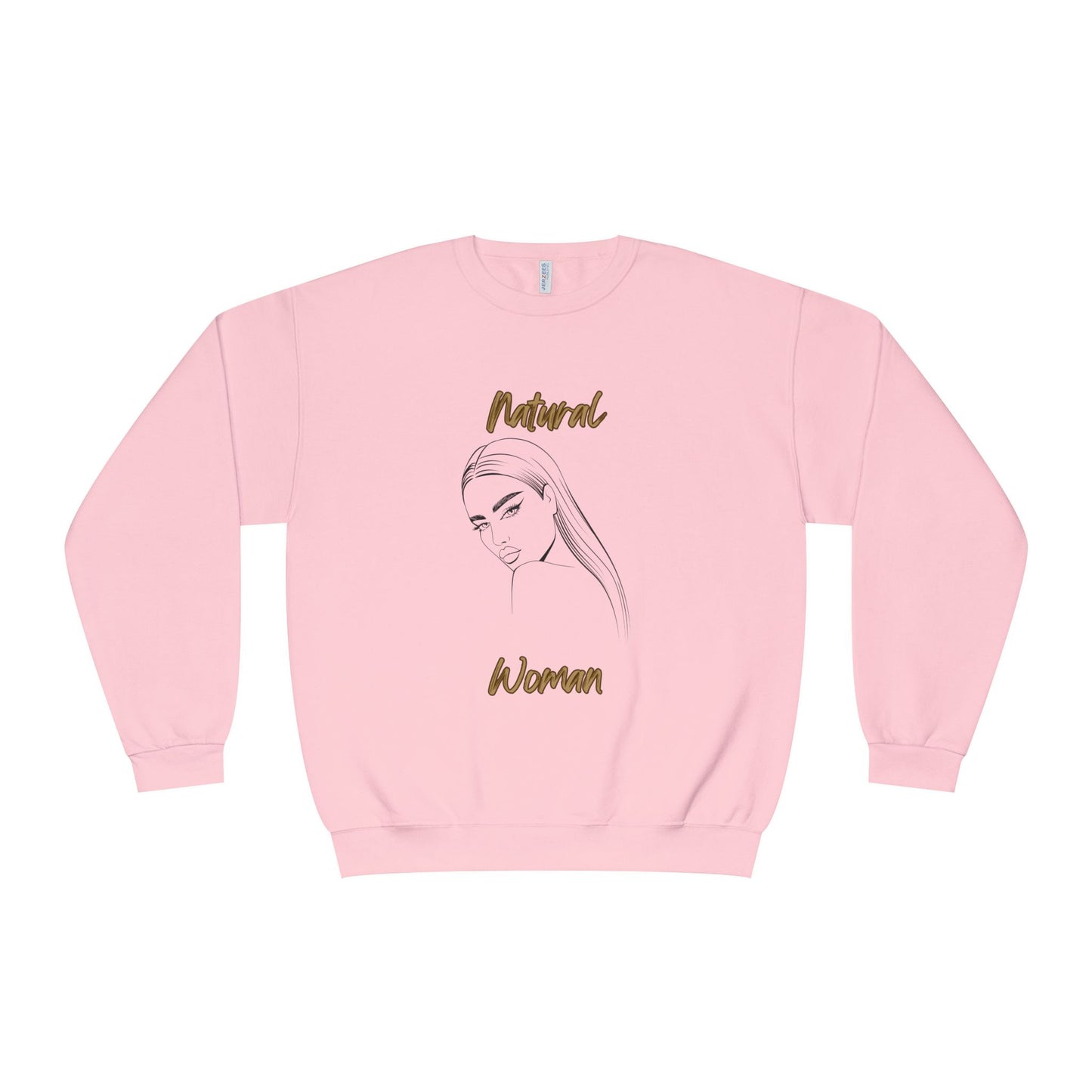 Natural Woman The Stare (BL) Crewneck Sweatshirt
