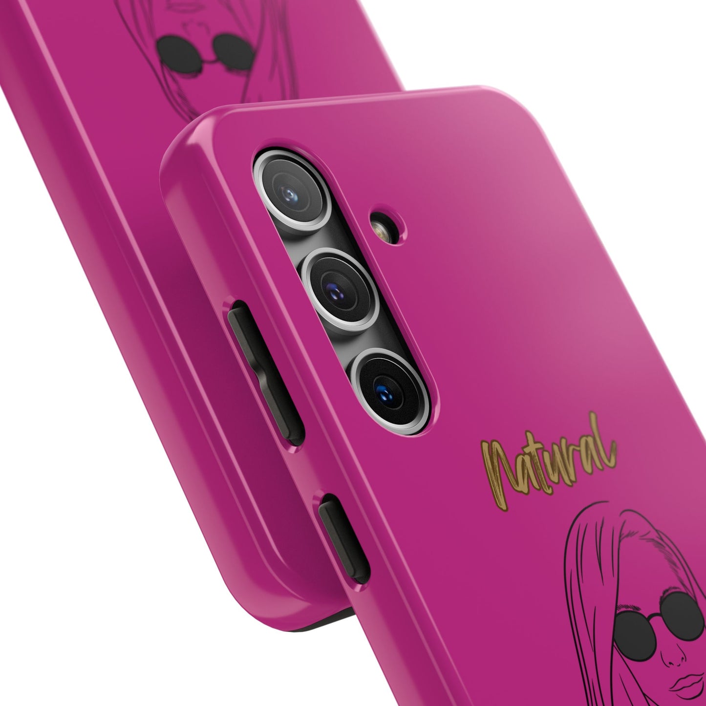 Natural Woman Shades (BL)Tough Phone Cases PINK
