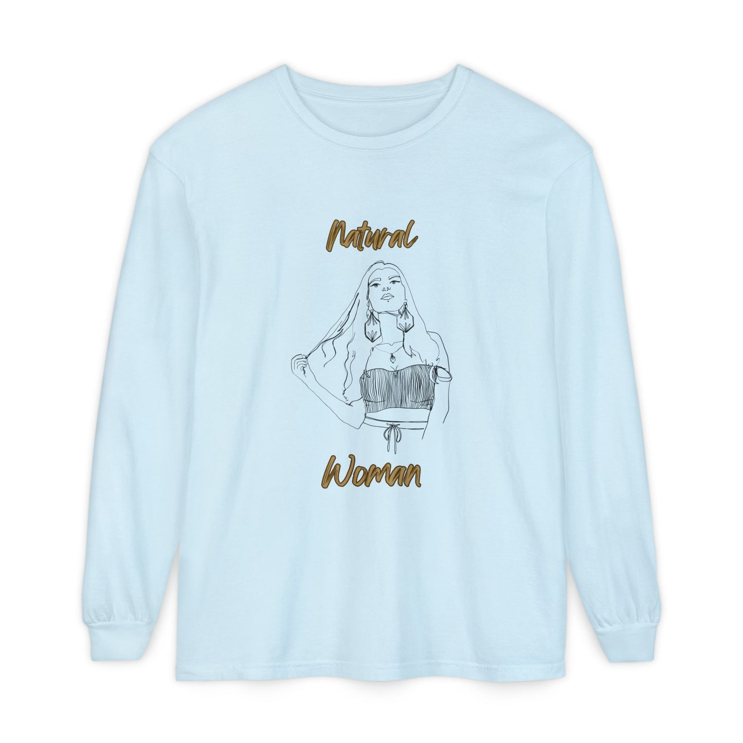 Natural Woman Thinking (BL) Long Sleeve T-Shirt