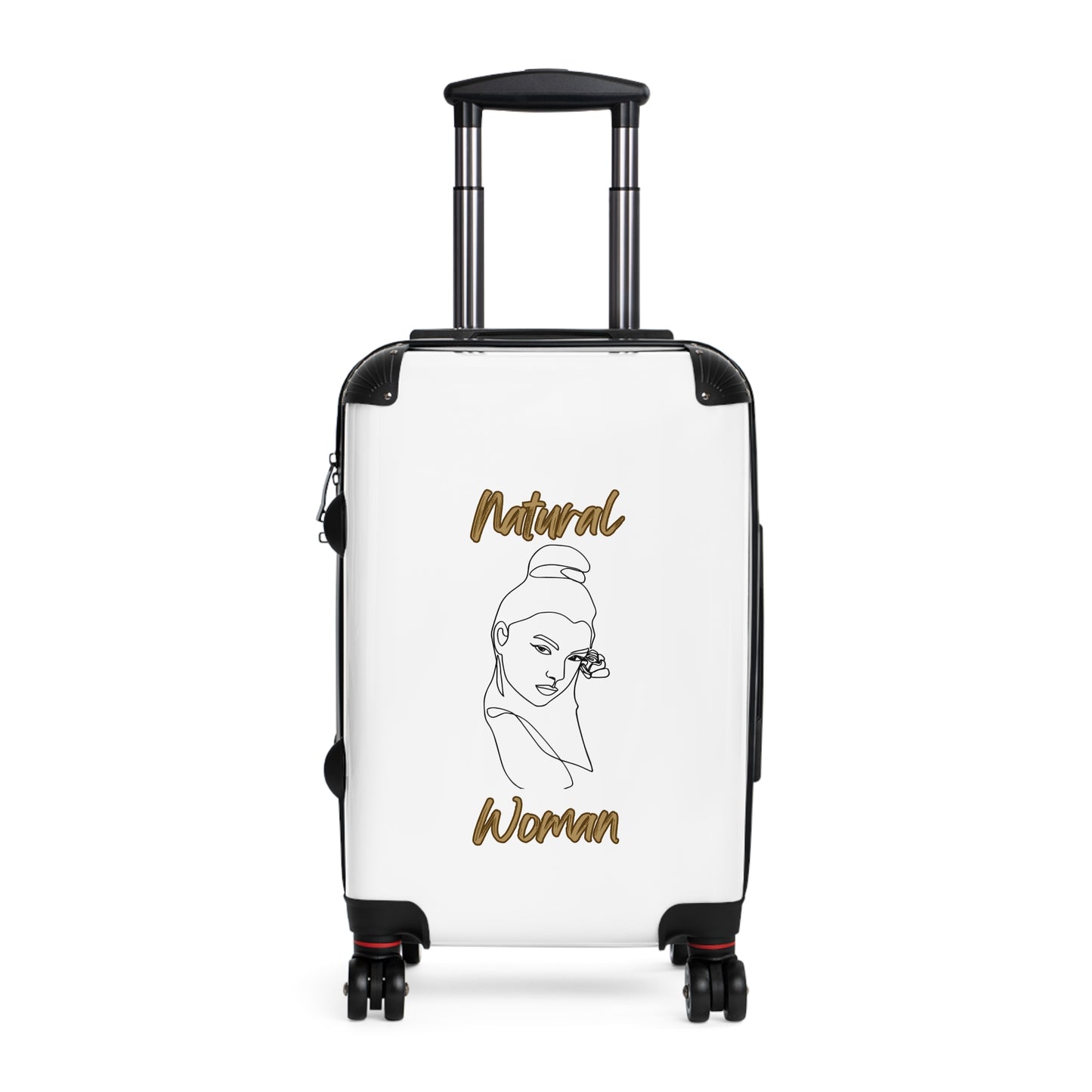 Natural Woman Sassy Bun (BL) Suitcase WHITE