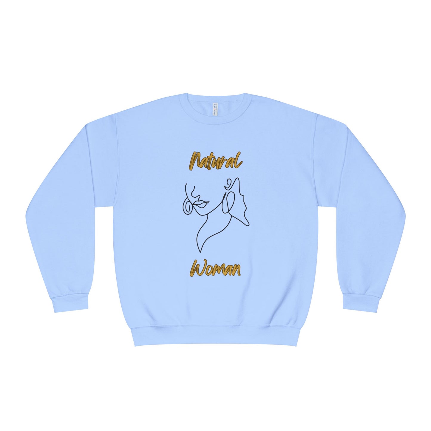 Natural Woman Lips (BL) Crewneck Sweatshirt