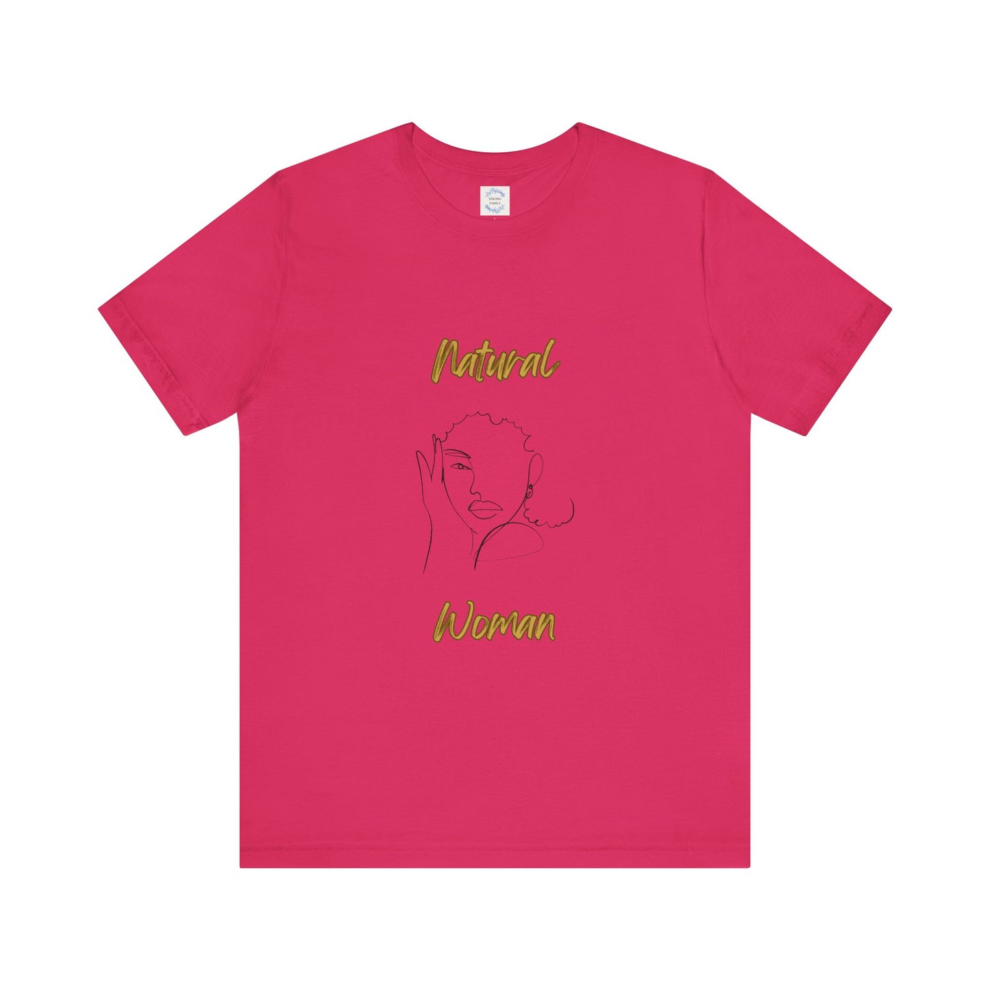 Natural Woman Let's Be Friends (BL) Short Sleeve T-Shirt