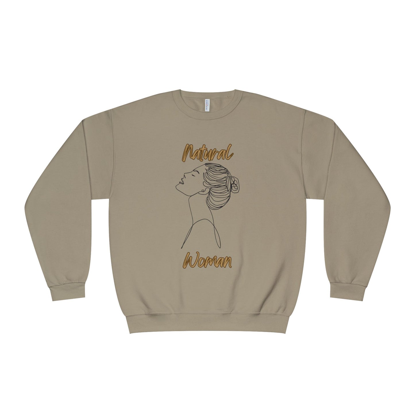 Natural Woman Wet Bun (BL) Crewneck Sweatshirt
