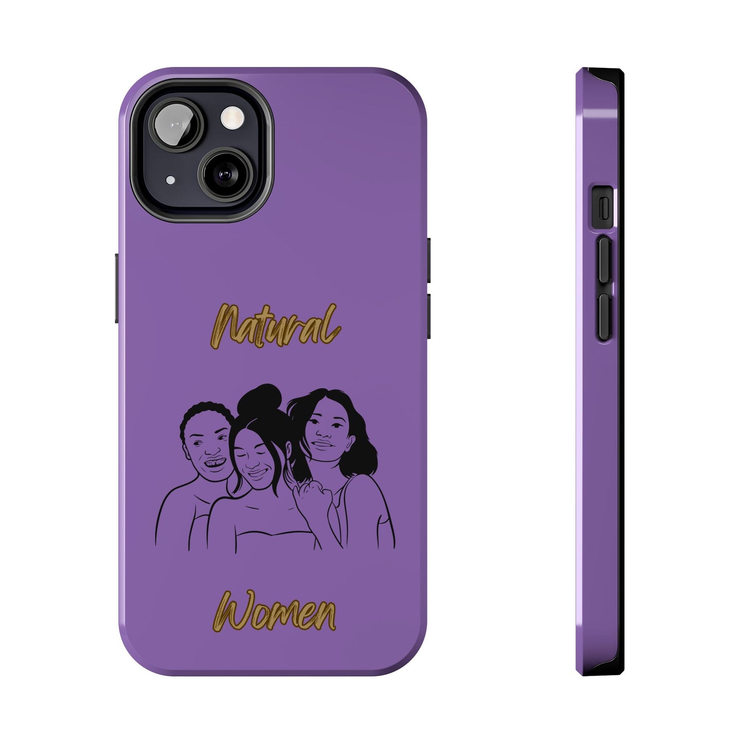 Natural Women Laughing Friends (BL)Tough Phone Cases LIGHT PURPLE