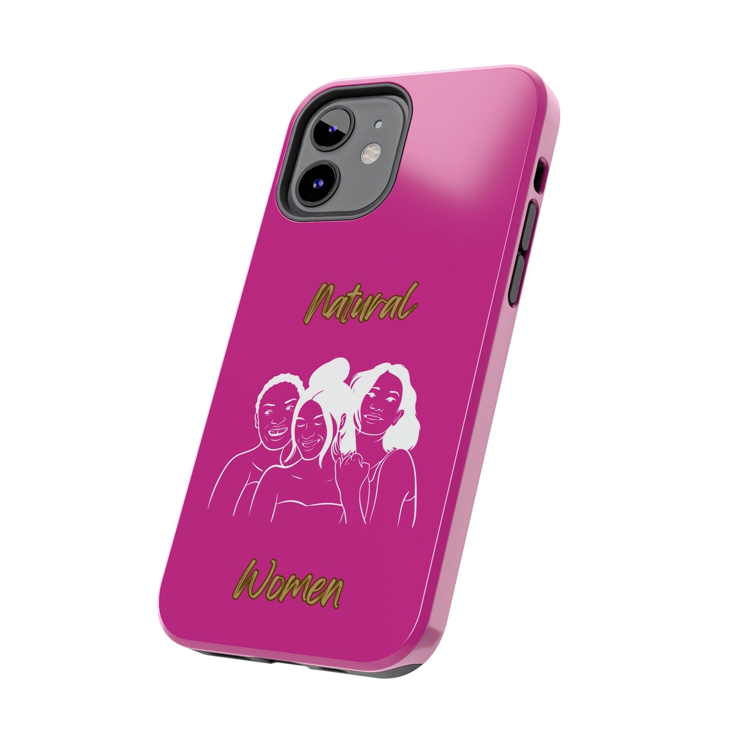 Natural Women Laughing Friends (WL)Tough Phone Cases PINK