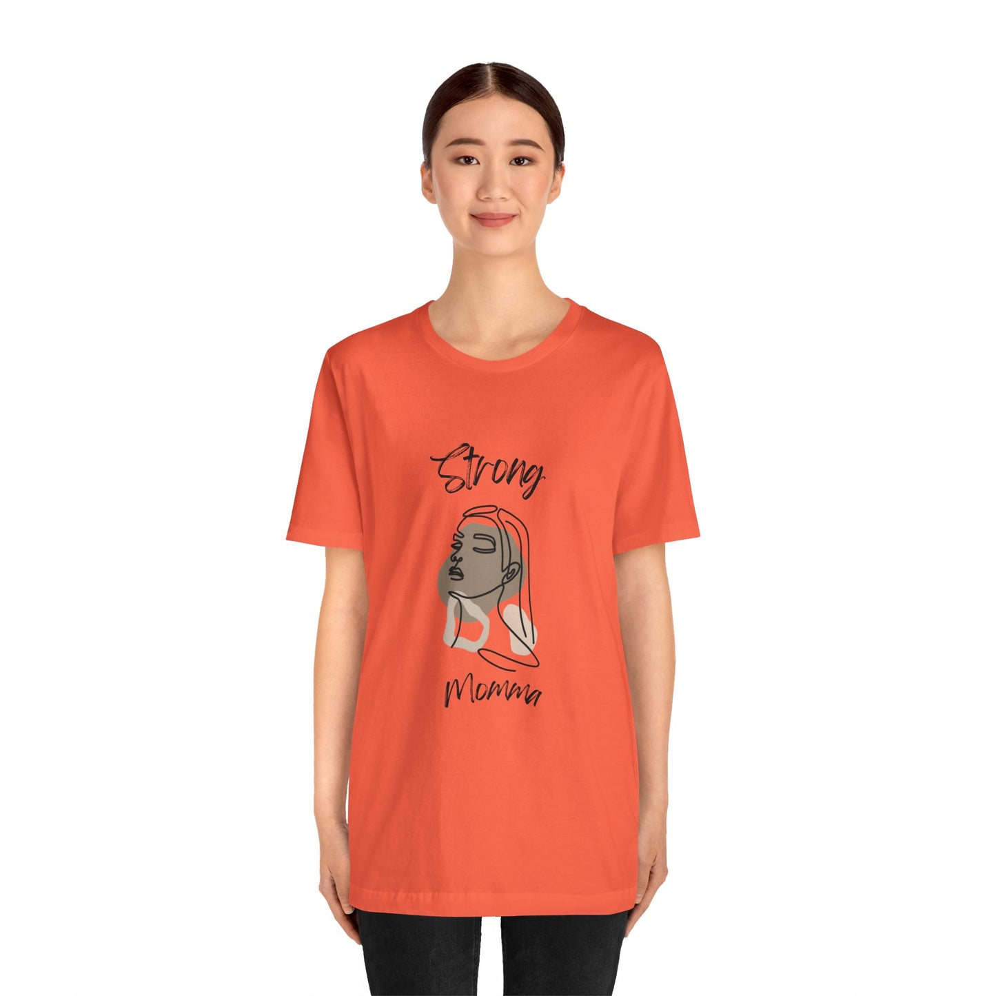 Strong Momma (BL) Short Sleeve T-Shirt EXPRESS DELIVERY ON SELECT COLORS