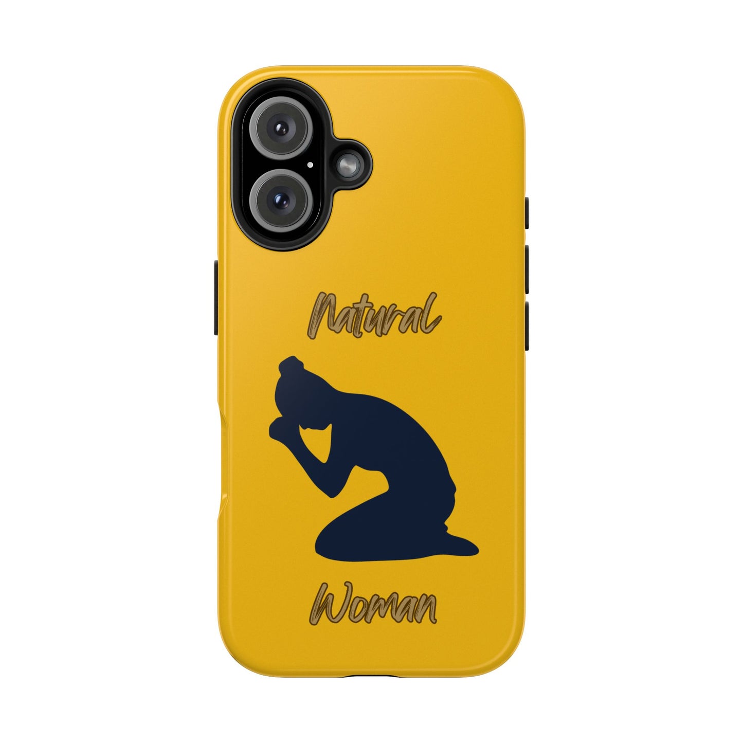 Natural Woman Pray (BL) Tough Phone Cases YELLOW
