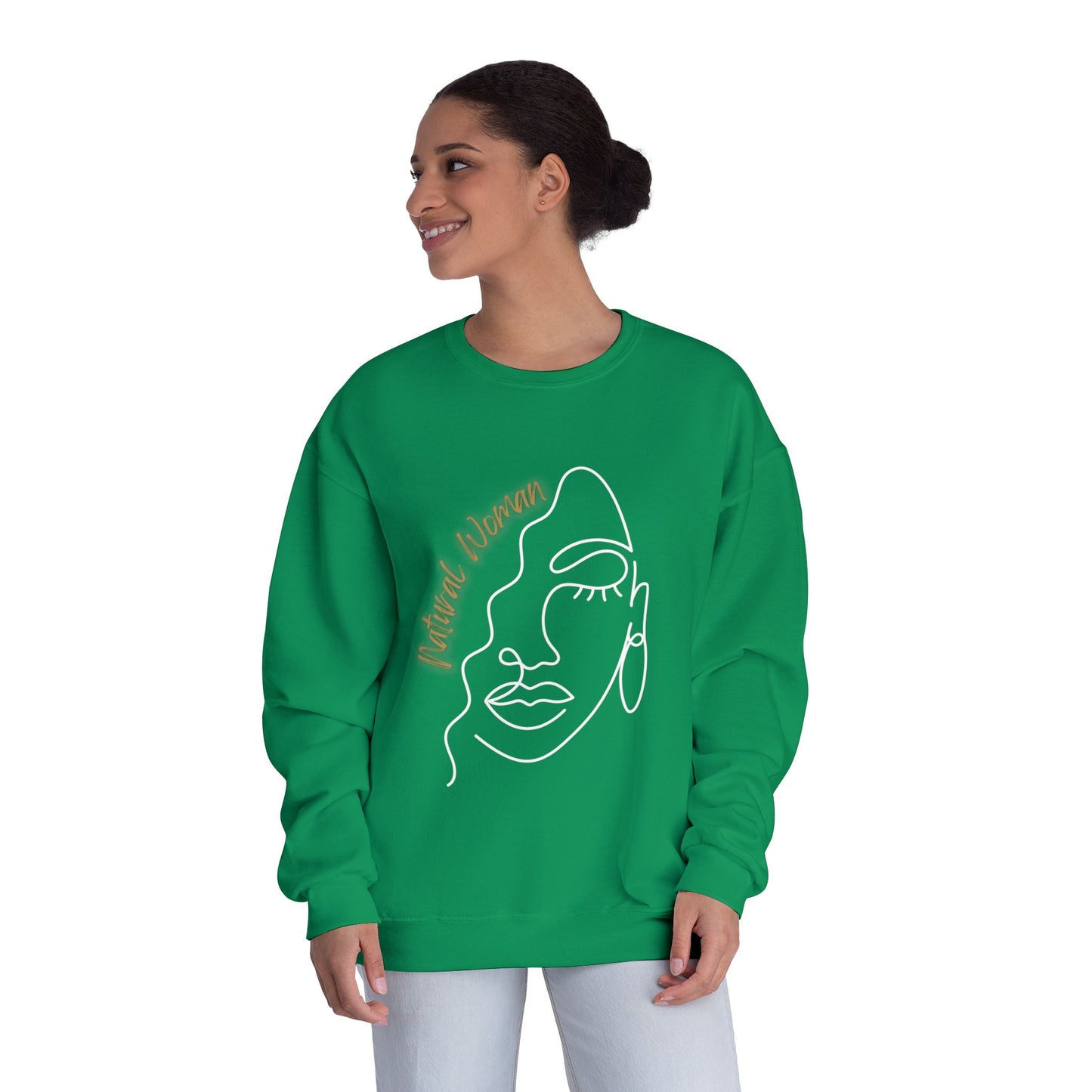 Natural Woman Half Face (WL) Crewneck Sweatshirt