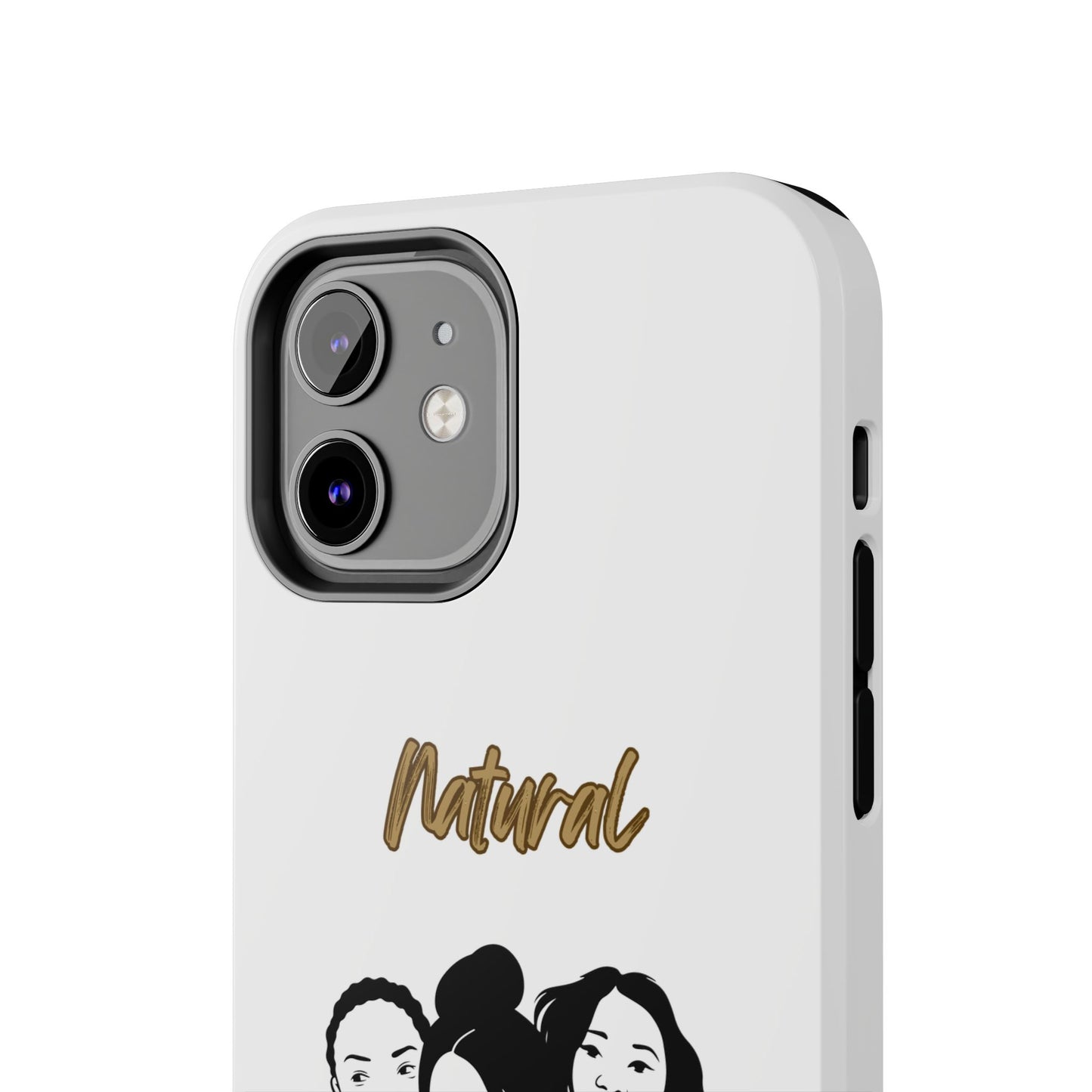 Natural Women Laughing Friends (BL)Tough Phone Cases WHITE