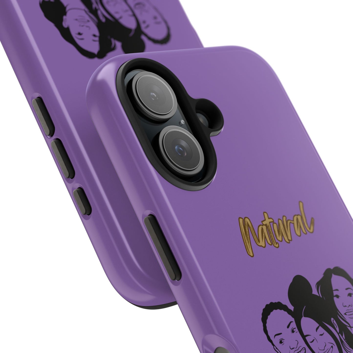 Natural Women Laughing Friends (BL)Tough Phone Cases LIGHT PURPLE