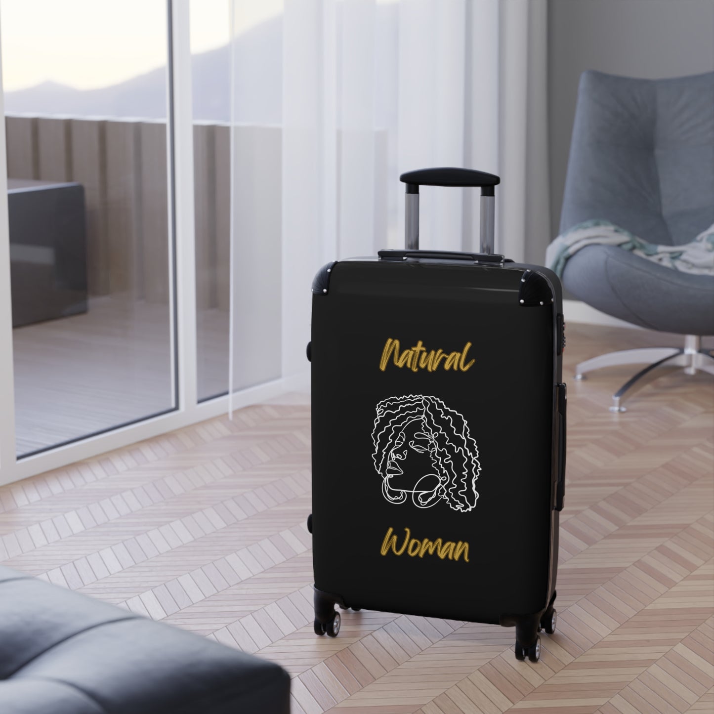 Natural Woman Naturally Me (WL) Suitcase BLACK