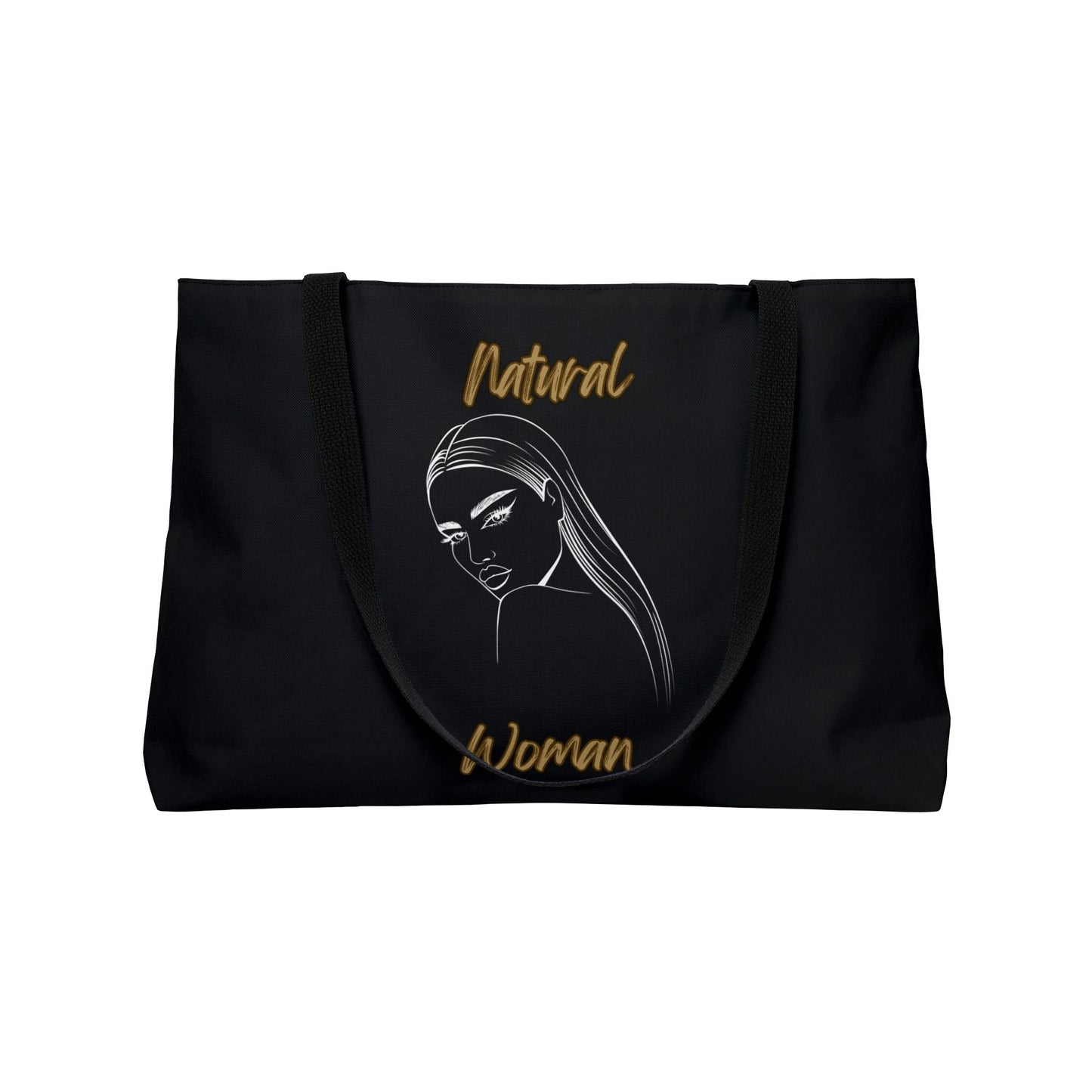 Natural Woman The Stare (WL) Weekender Tote Bag BLACK