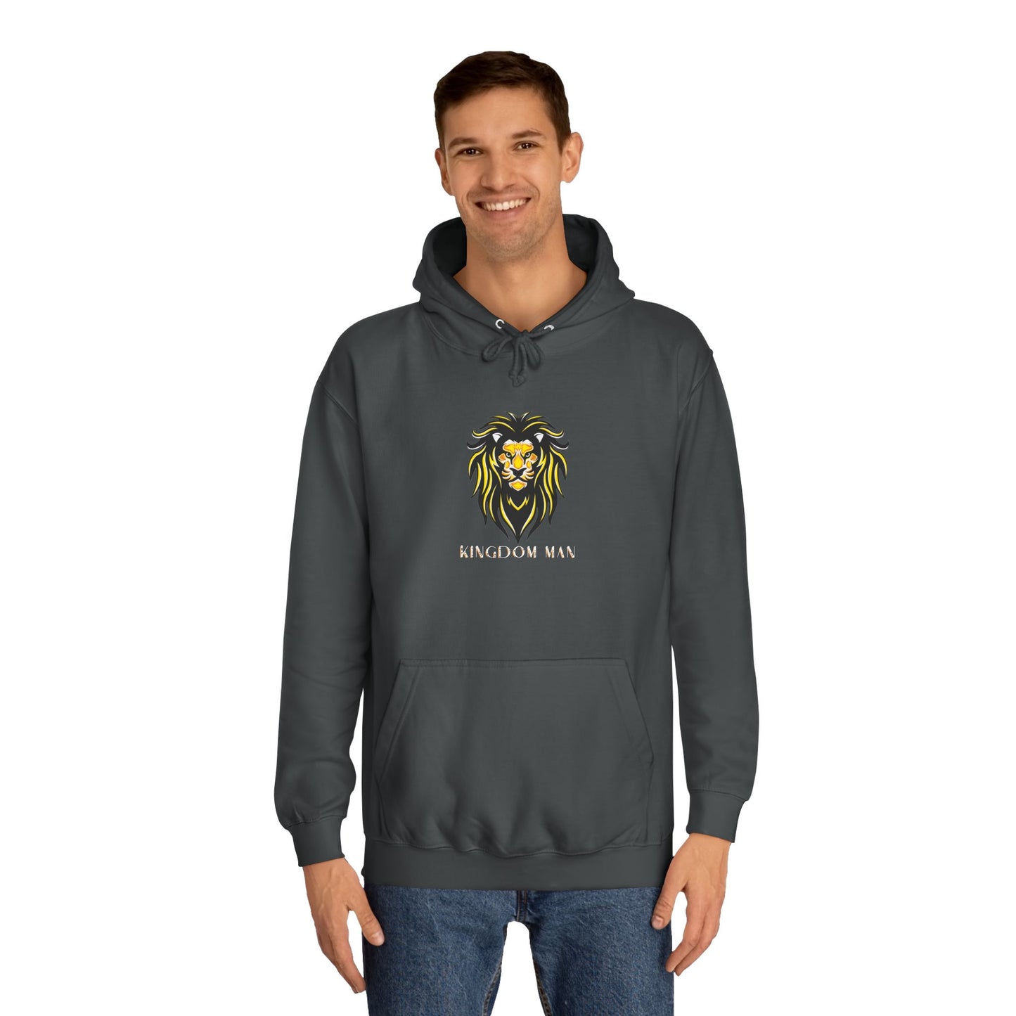 Kingdom Man (White/Gold) Hoodies