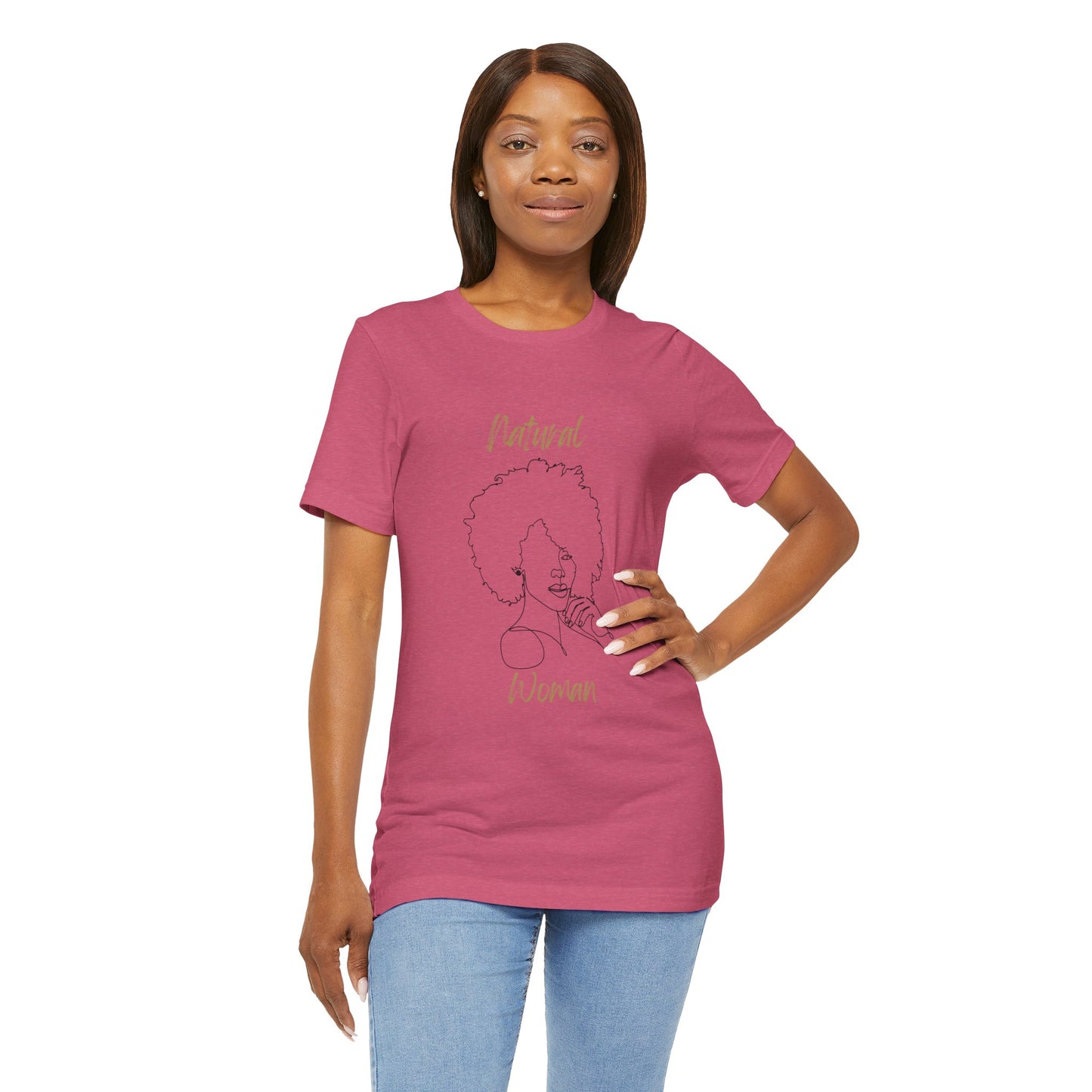 Natural Woman The Look (BL) Short Sleeve T-Shirt