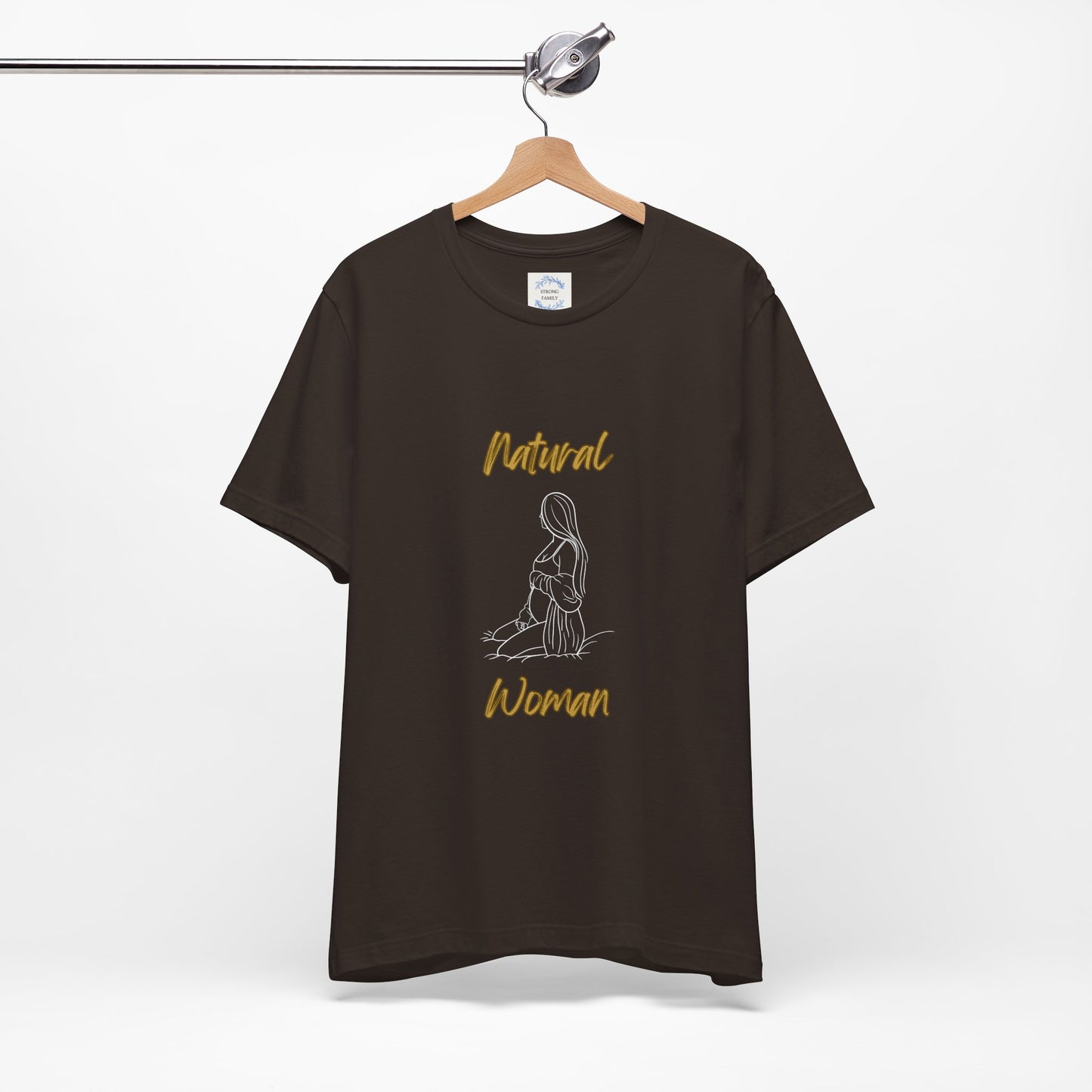 Natural Woman Expecting (WL) Short Sleeve T-Shirt