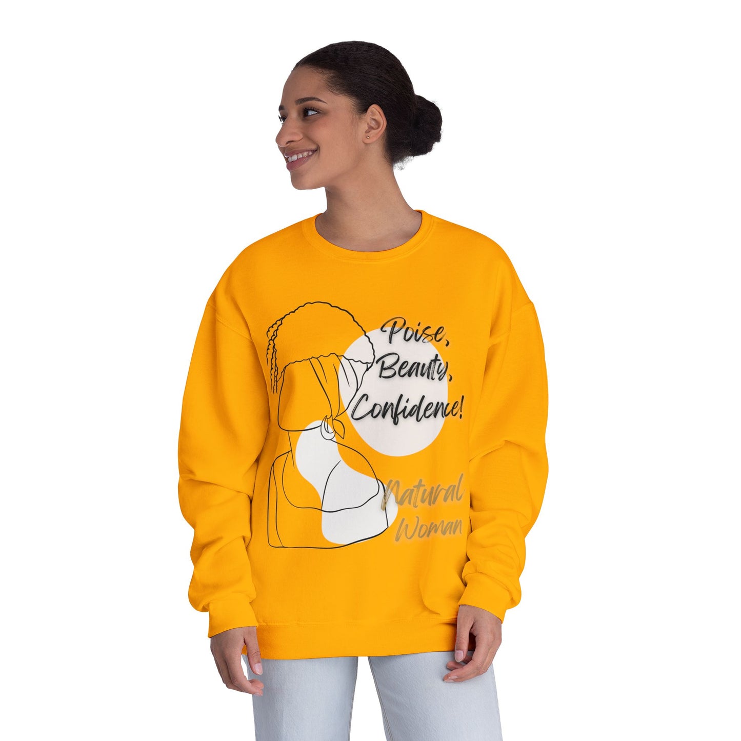 Natural Woman Puff (BL) Crewneck Sweatshirt