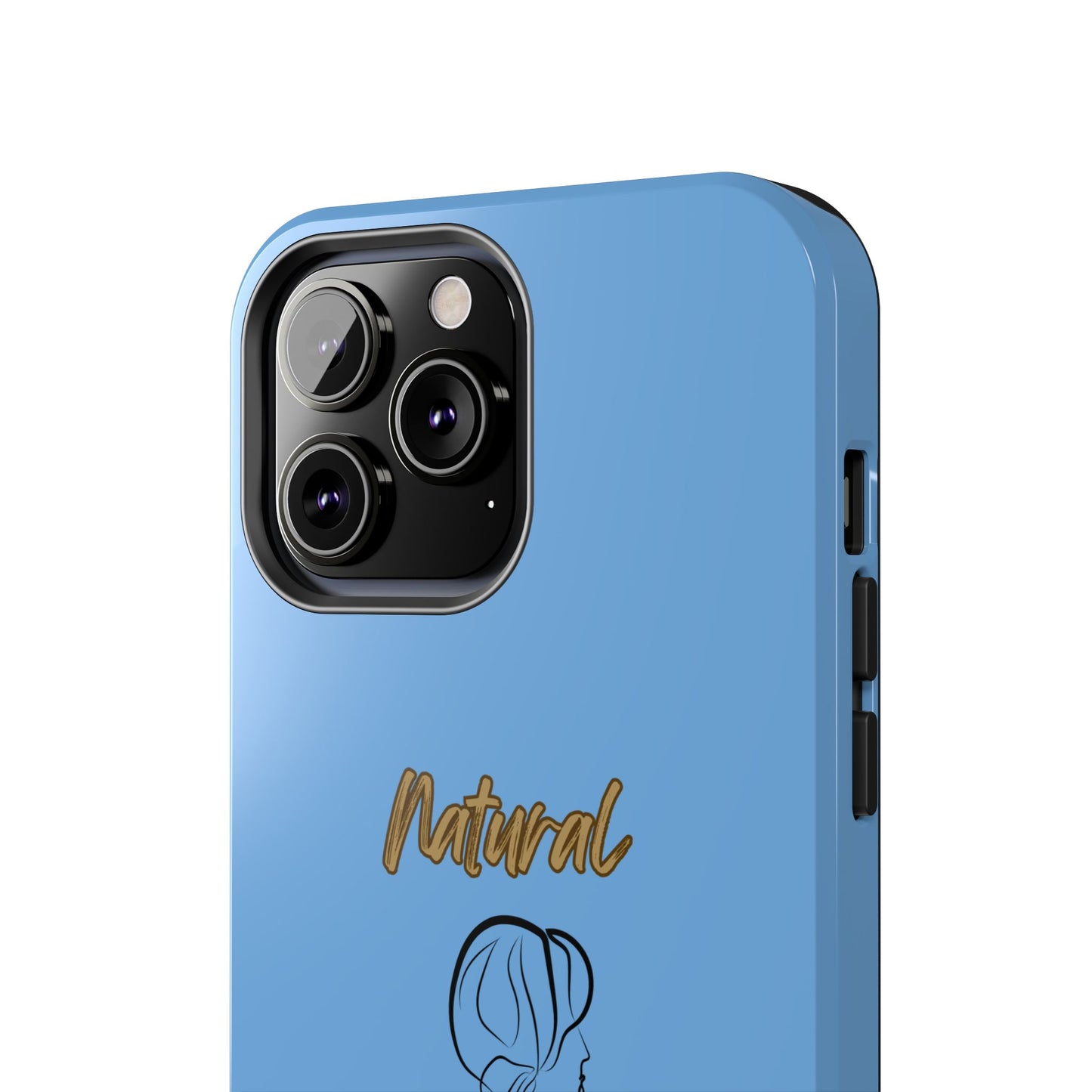 Natural Woman Back (BL)Tough Phone Cases LIGHT BLUE