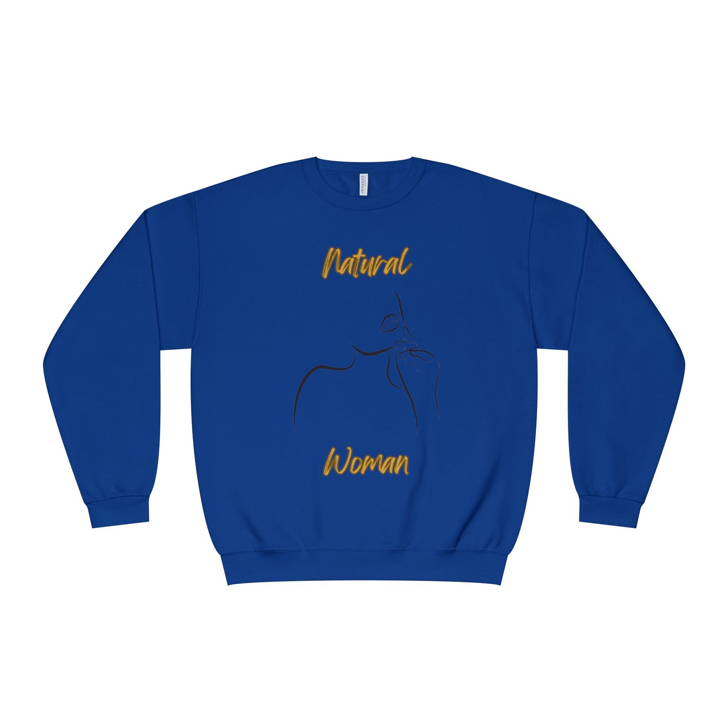 Natural Woman Chin Up (BL) Crewneck Sweatshirt