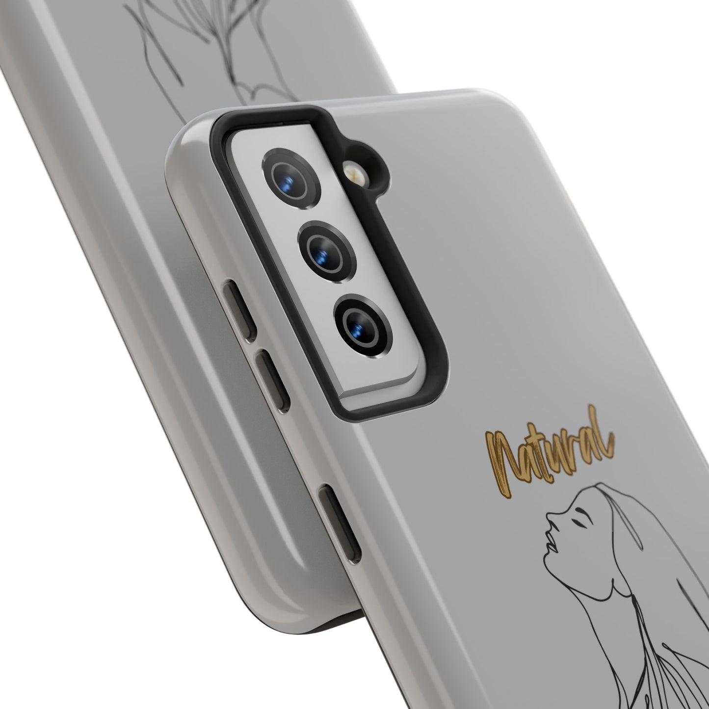 Natural Woman Appreciation (BL) Tough Phone Cases LIGHT GREY