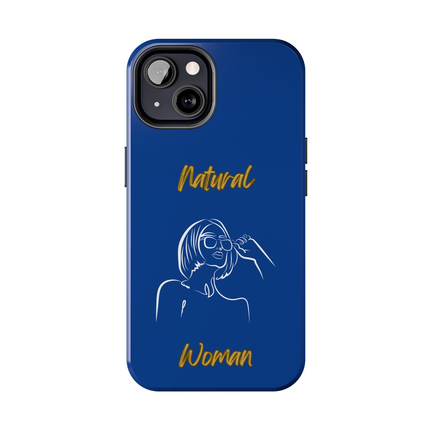 Natural Woman Bright Future (WL)Tough Phone Cases DARK BLUE