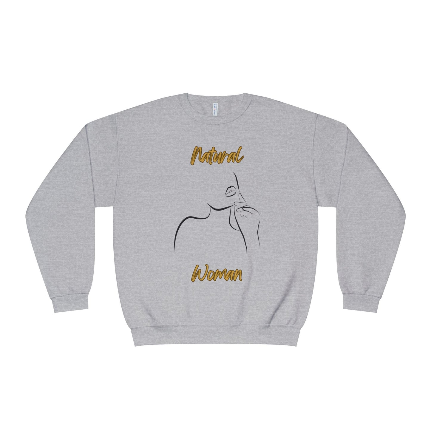 Natural Woman Chin Up (BL) Crewneck Sweatshirt