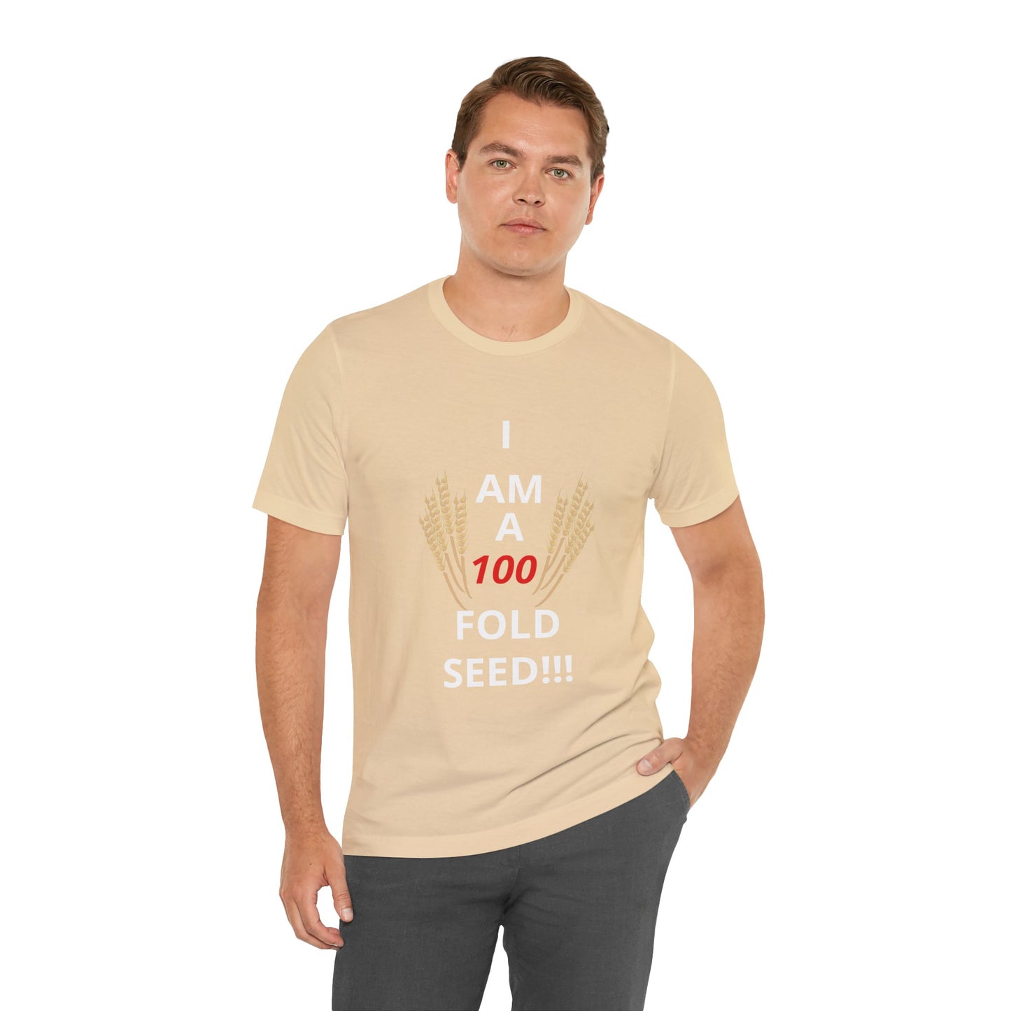 100 Fold Seed (WL)Unisex Jersey Short Sleeve T-Shirt